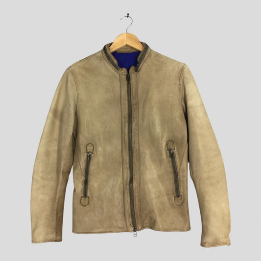 Men's Melrose Sheepskin Leather Jacket Small