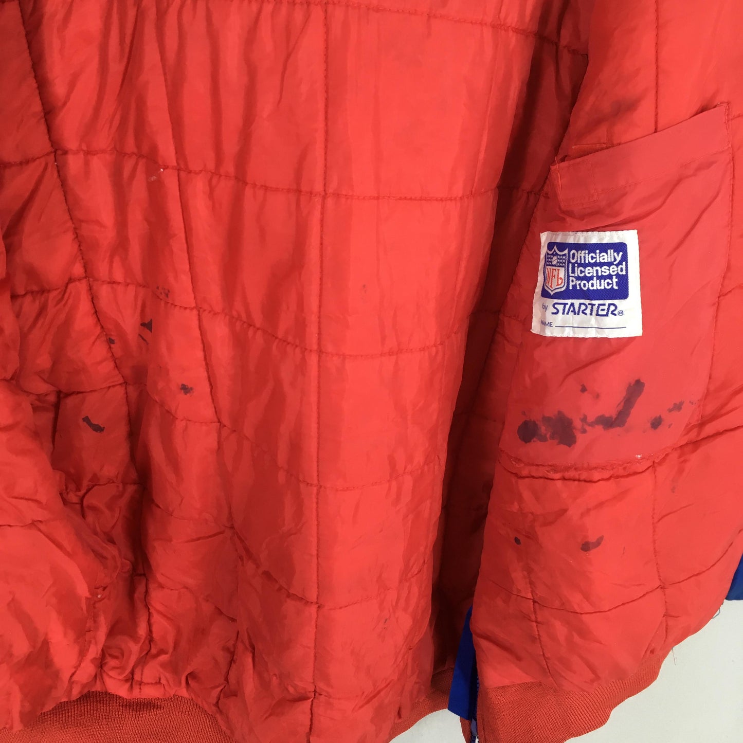 New York Giants NFL Hoodie Jacket Large