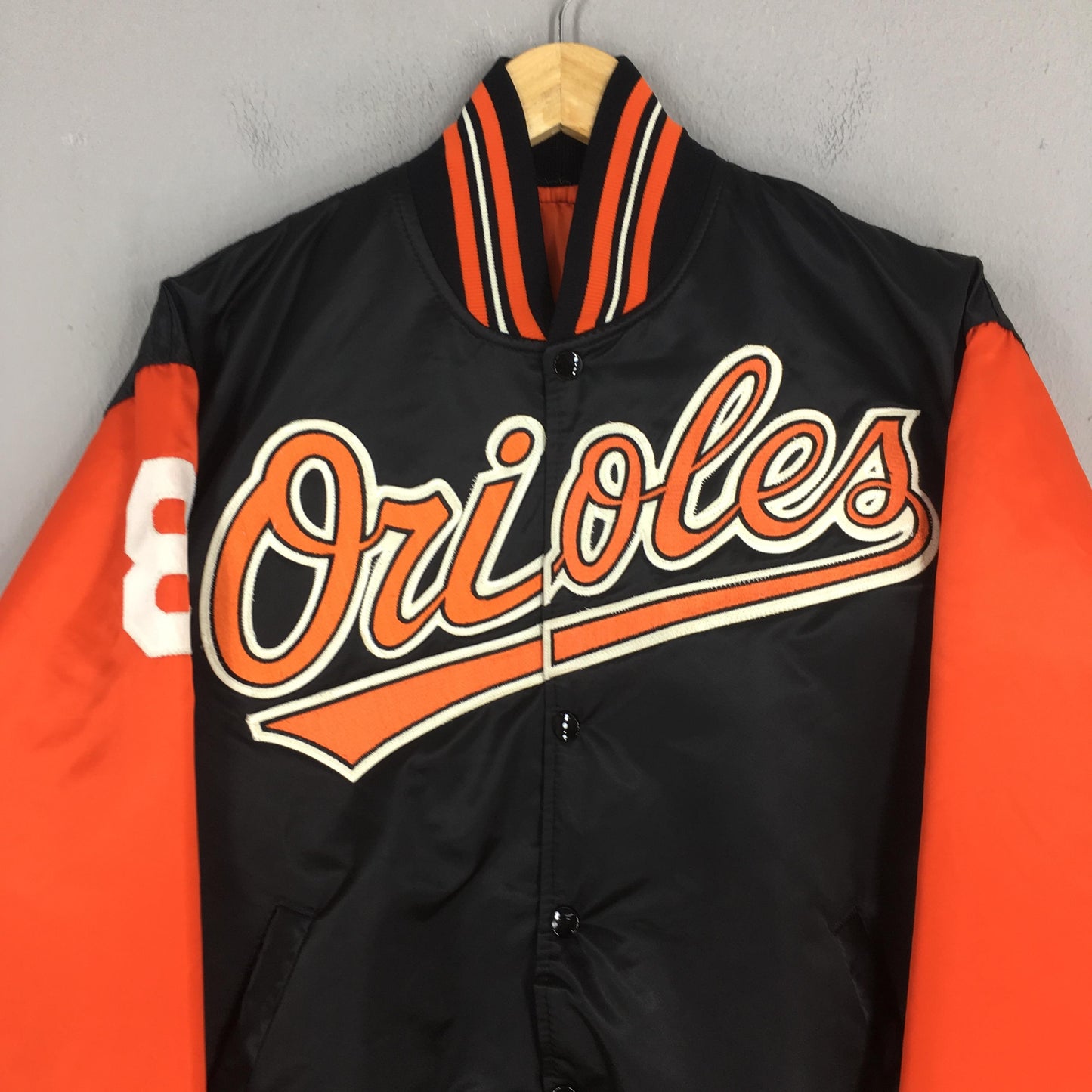 Baltimore Orioles MLB Satin Jacket Large