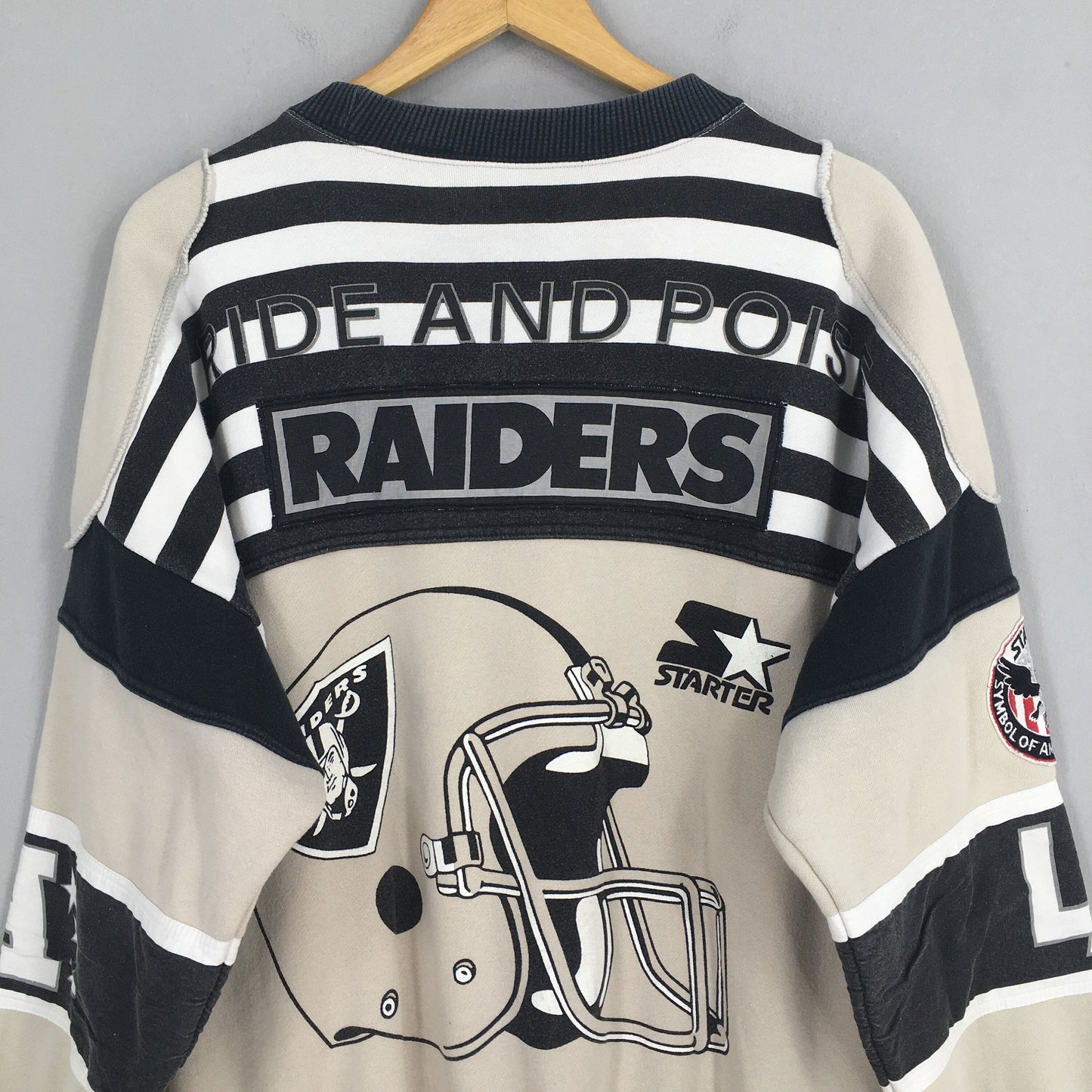 Los Angeles Raiders Football Sweatshirt Medium