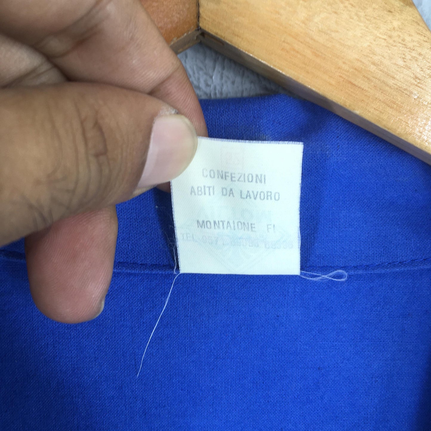 Viltom Frenchwork Sanforized Indigo Blue Jacket Large