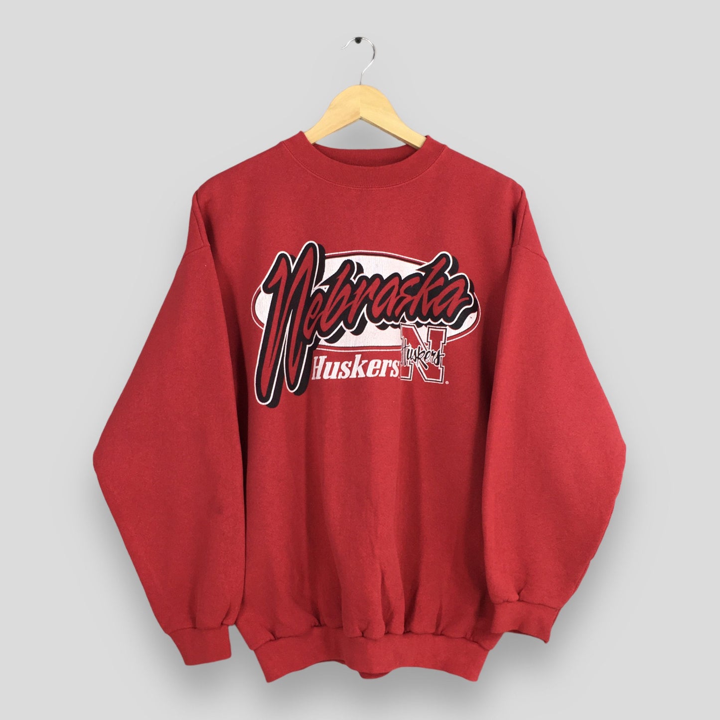 Nebraska Huskers Football Sweatshirt Large