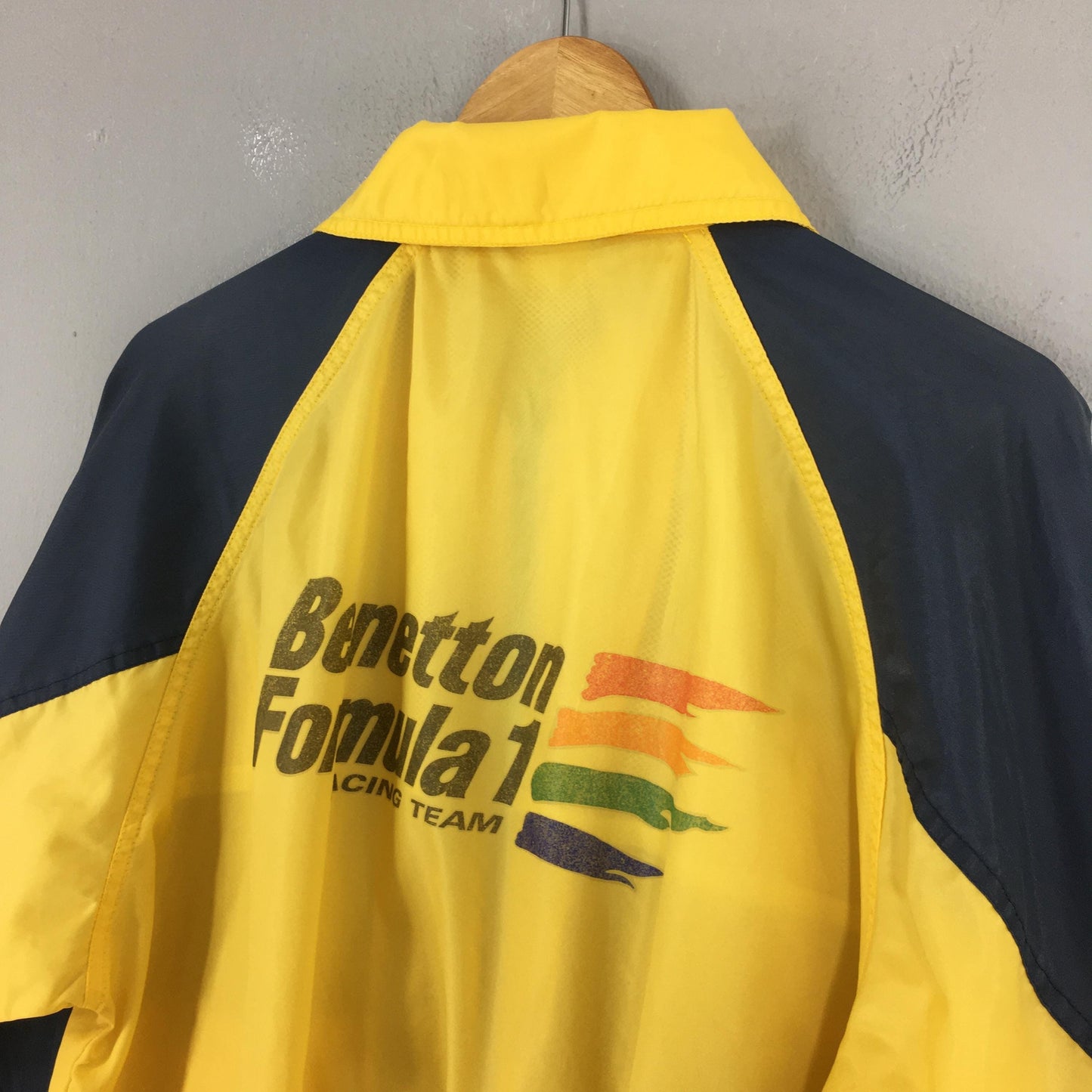 Benetton Formula 1 Windbreaker Jacket Large