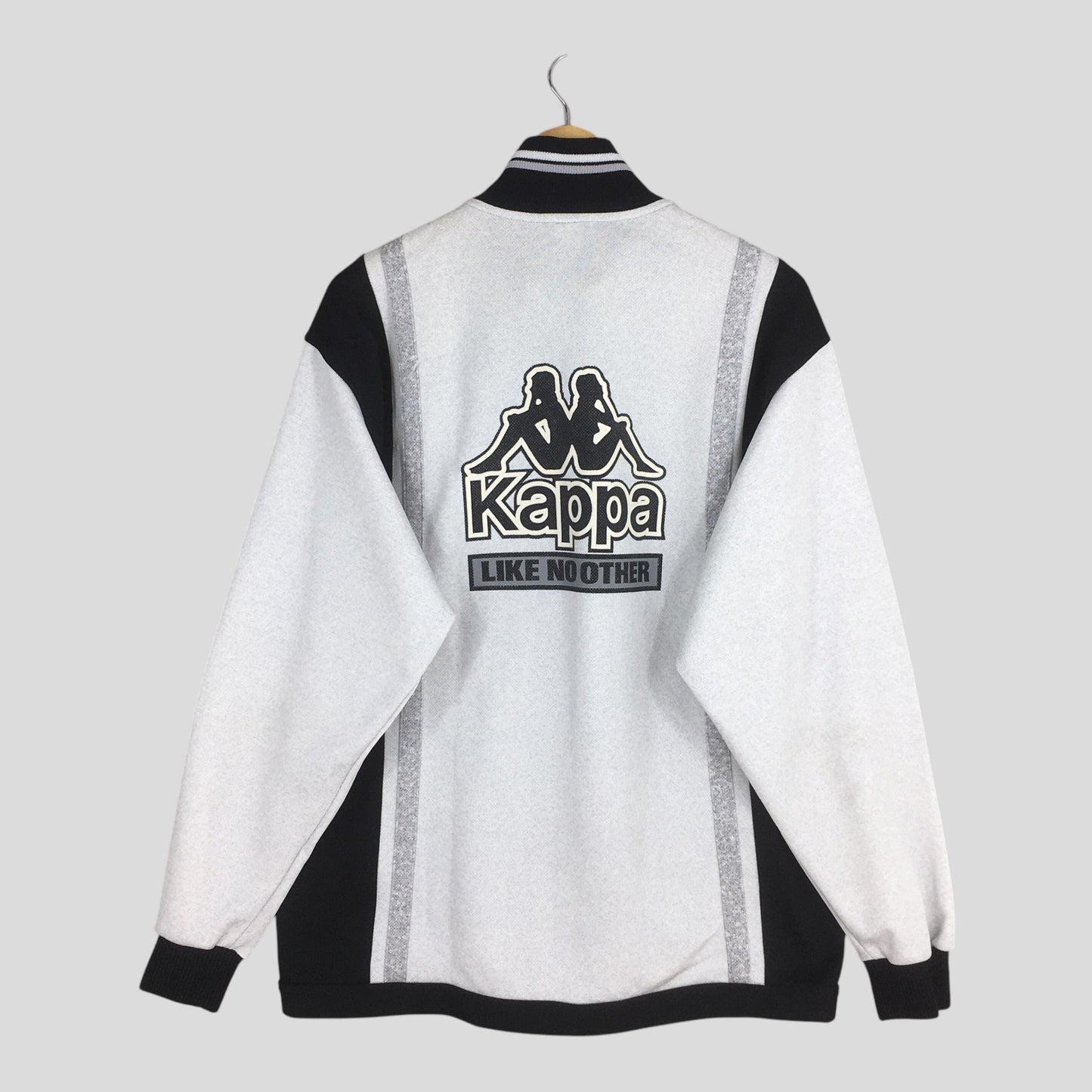90s Kappa Sport White Track Top Jacket Large