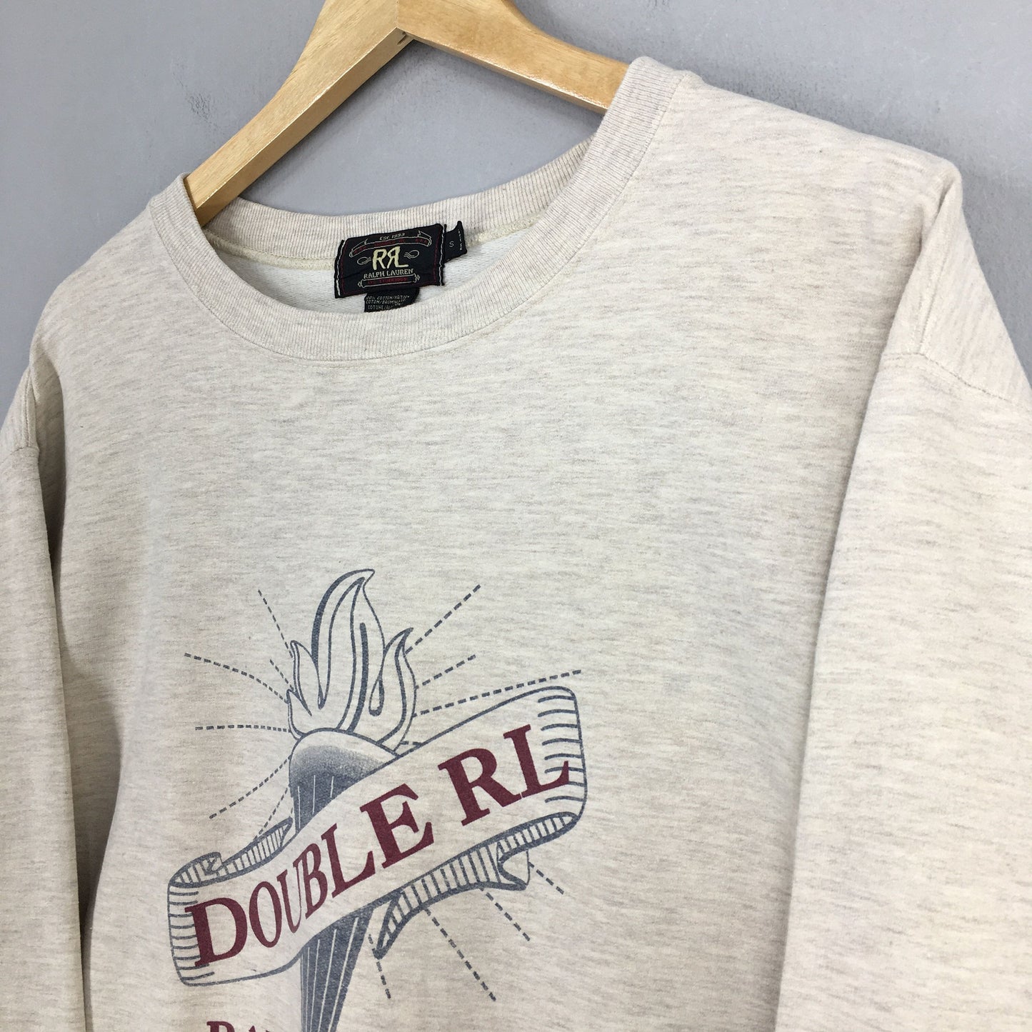 Polo Double RL Ralph Lauren Sweatshirt Small