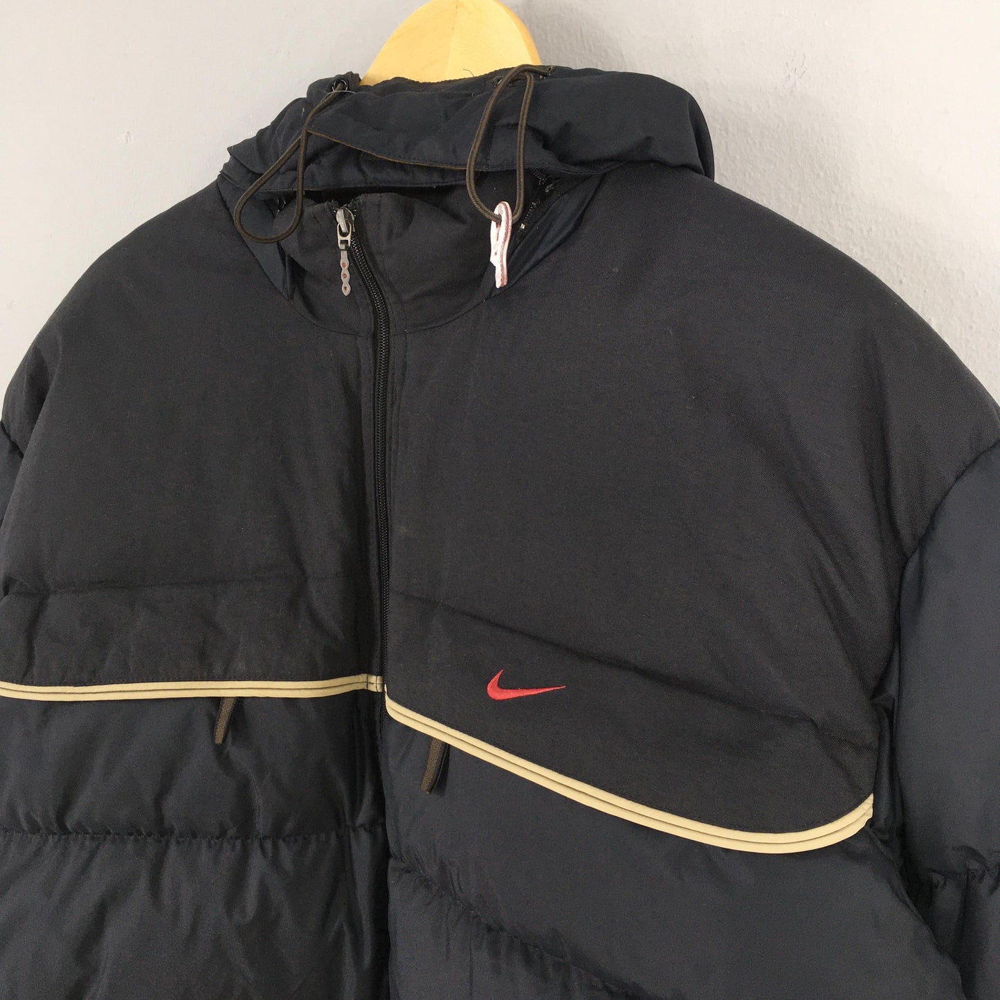 Nike Swoosh Goose Down Puffer Jacket Large