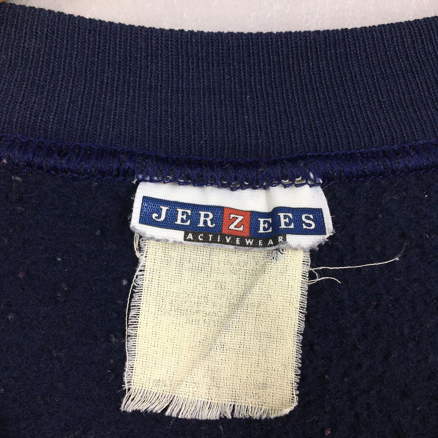 Jerzees Usa Plain Blue Sweatshirt Large