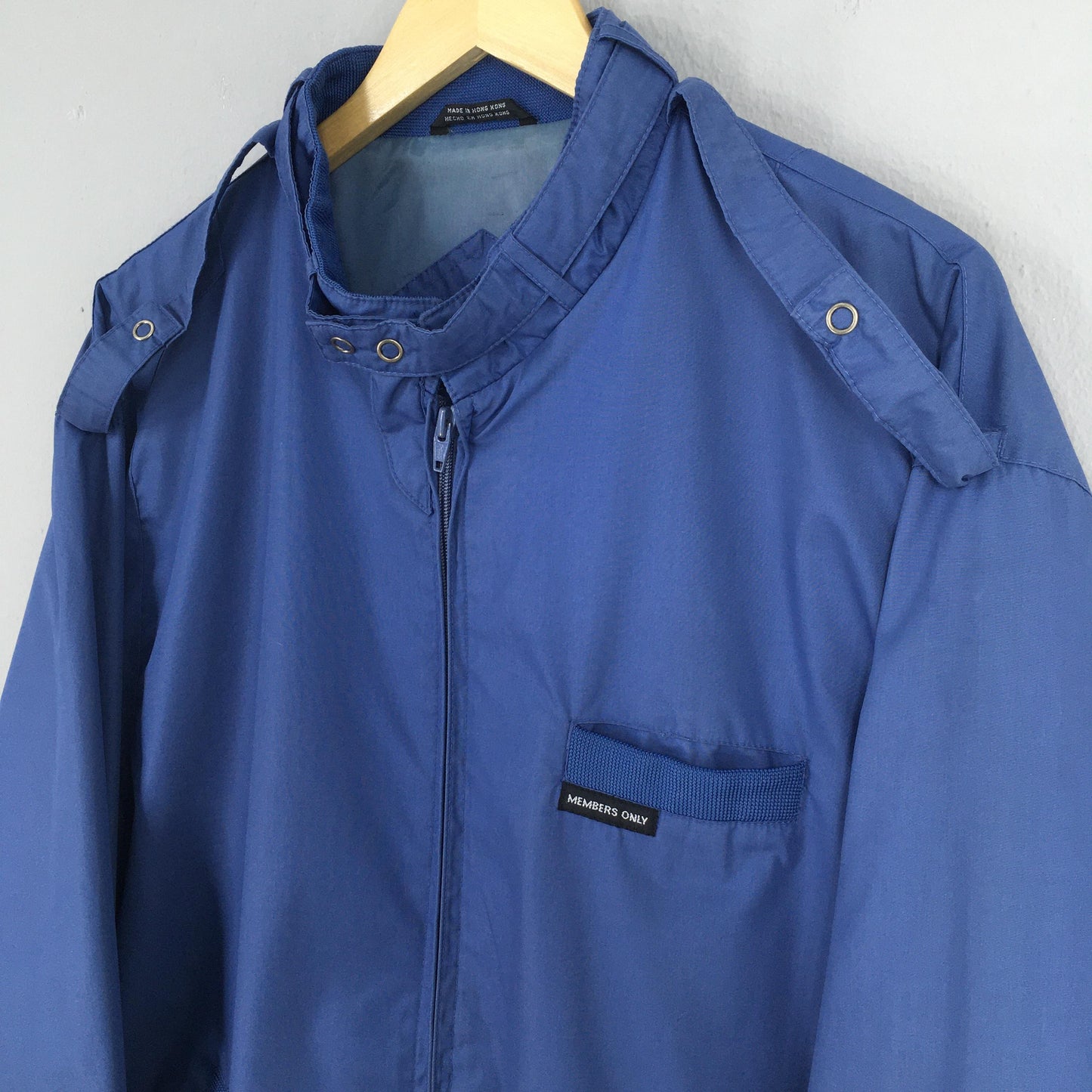 Members Only Harrington Blue Jacket XLarge