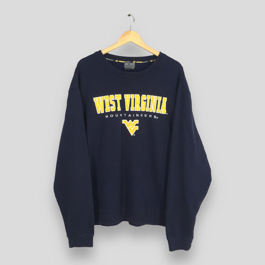 West Virginia Mountaineers Football Sweatshirt XXLarge