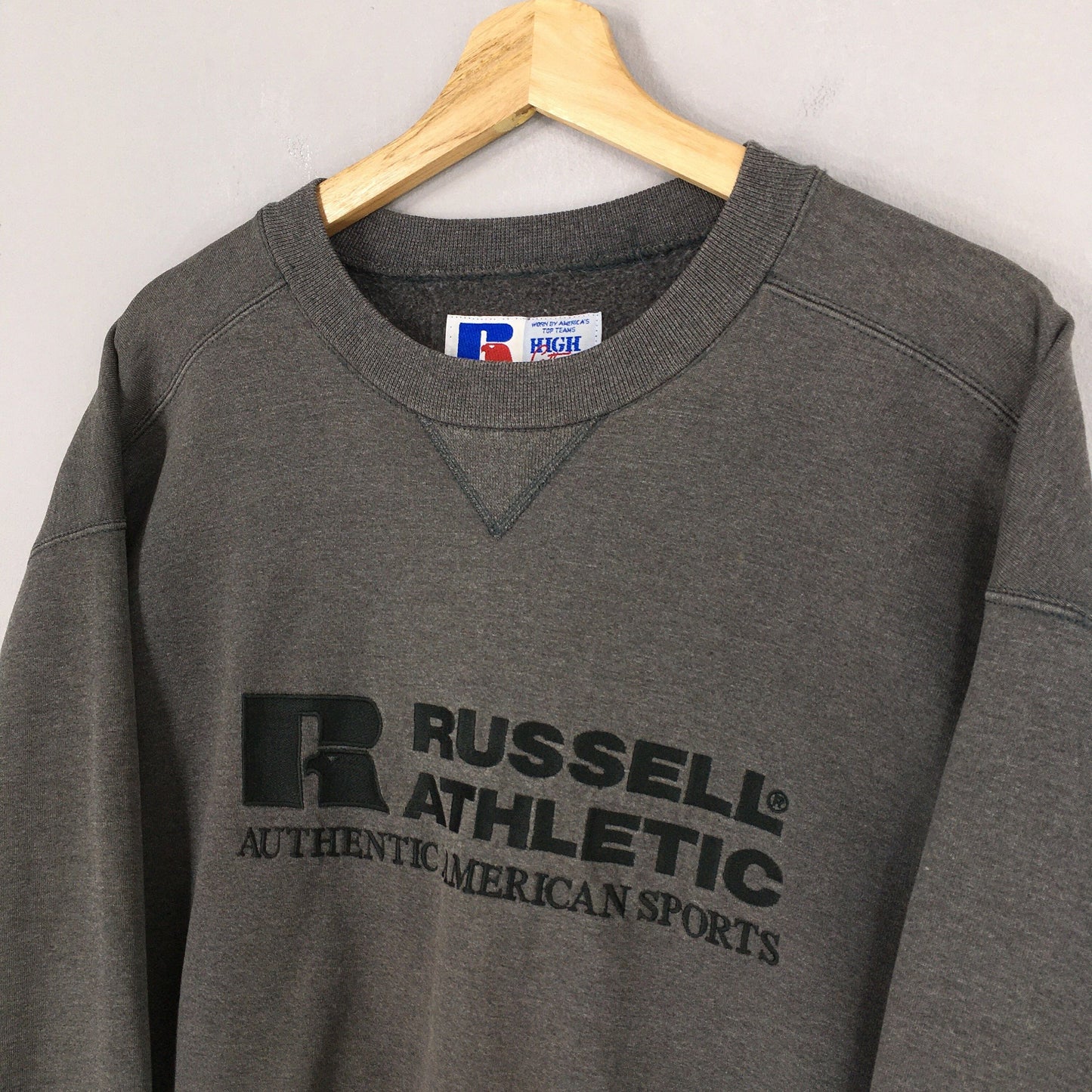 Russell Athletic Gray Sweatshirt Large