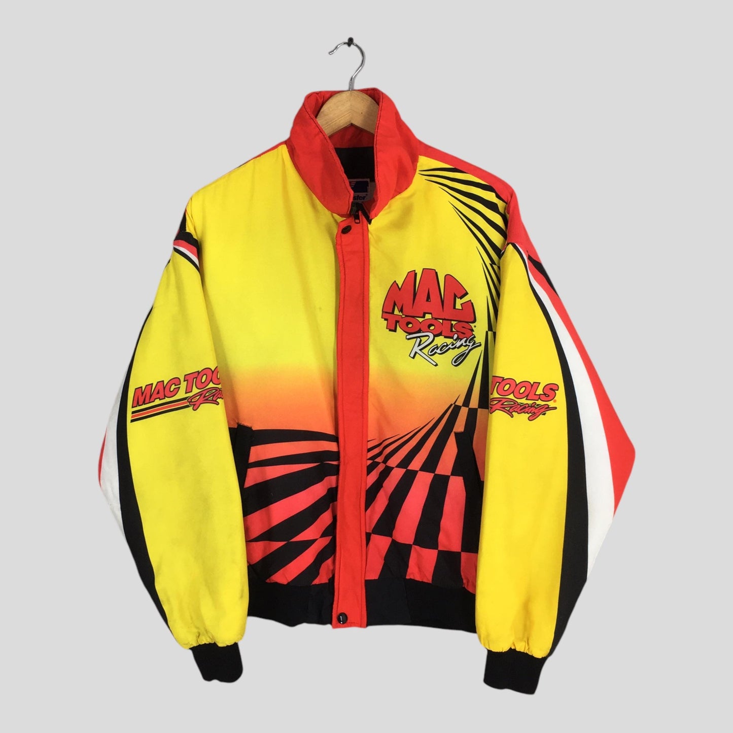 Swingster Mac Tools Nascar Racing Team Multicolor Jacket Medium