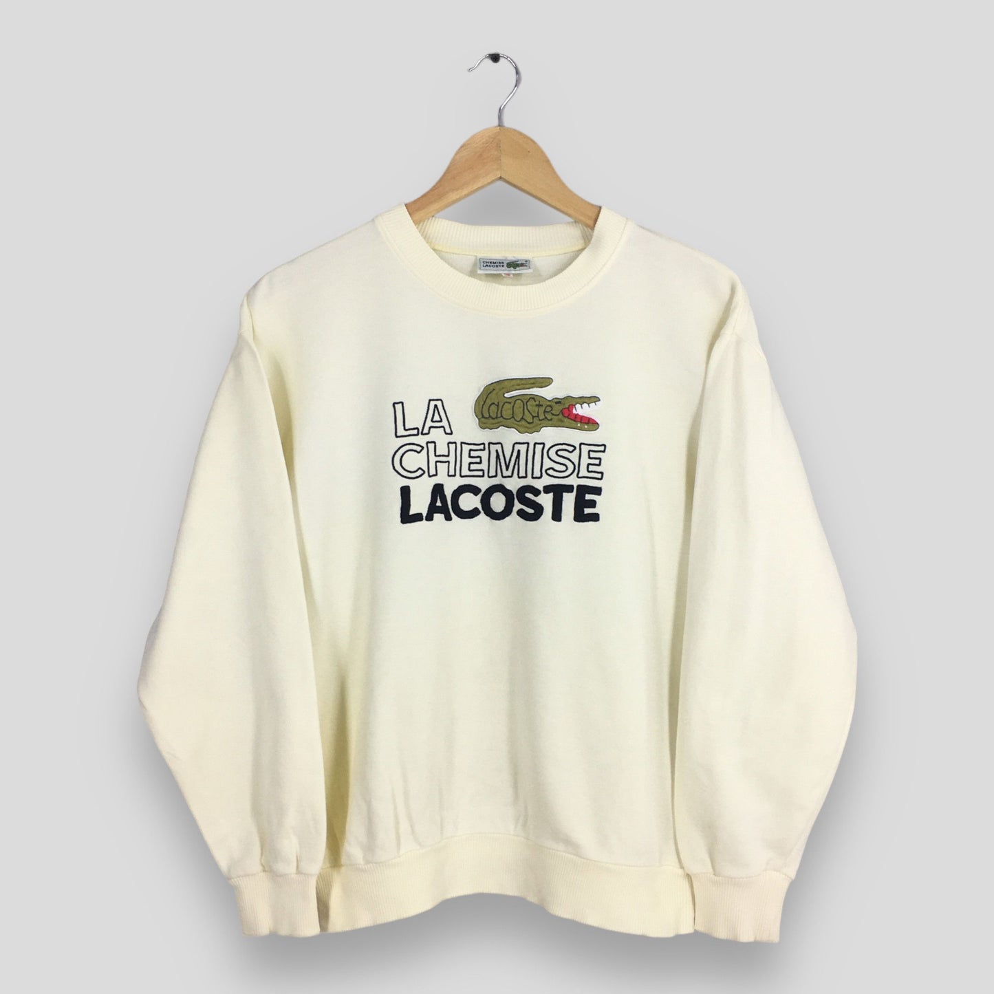 La Chemise Lacoste Yellow Sweatshirts Small