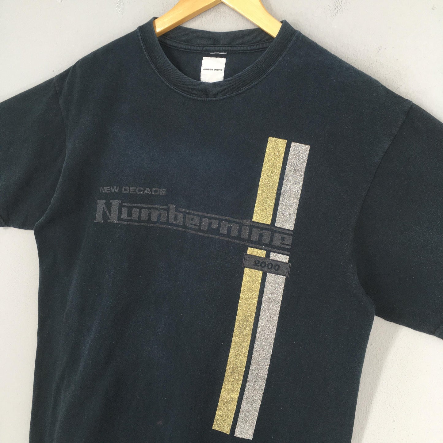 Number (N)ine New Decade Black T shirt Large