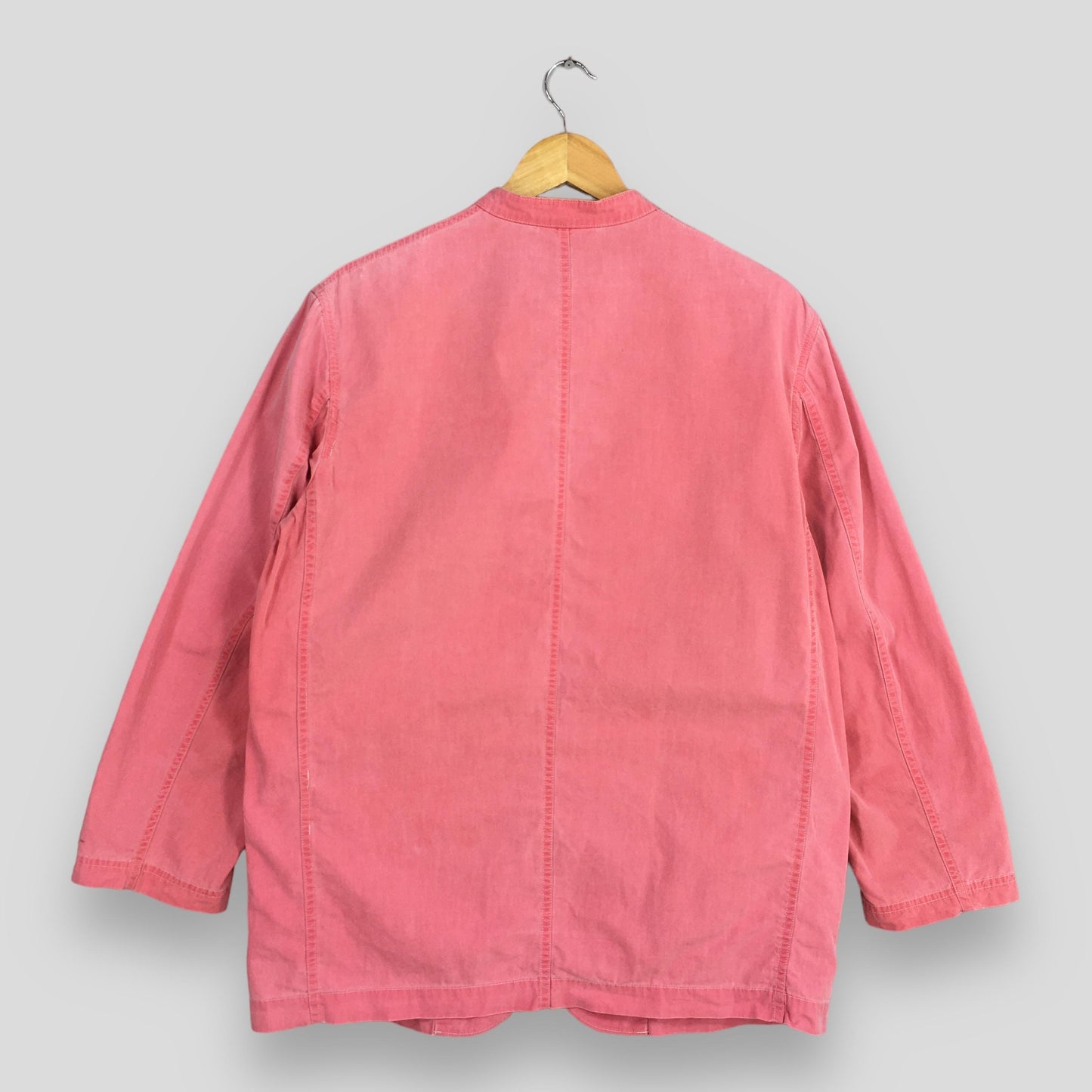 Hai Sporting Gear Japan Plain Pink Button Shirt Medium