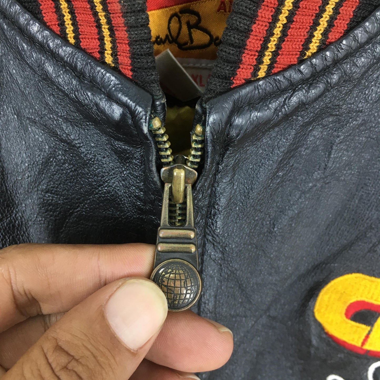 Kansas City Chiefs Nfl Football Carl Banks Varsity Jacket XLarge