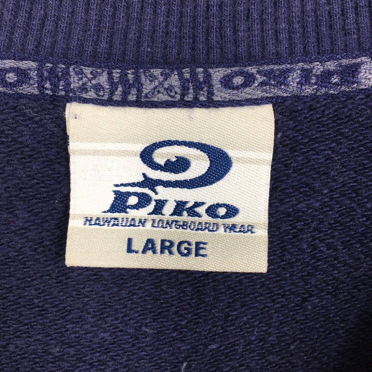 Piko Surfing Blue Sweatshirt Large