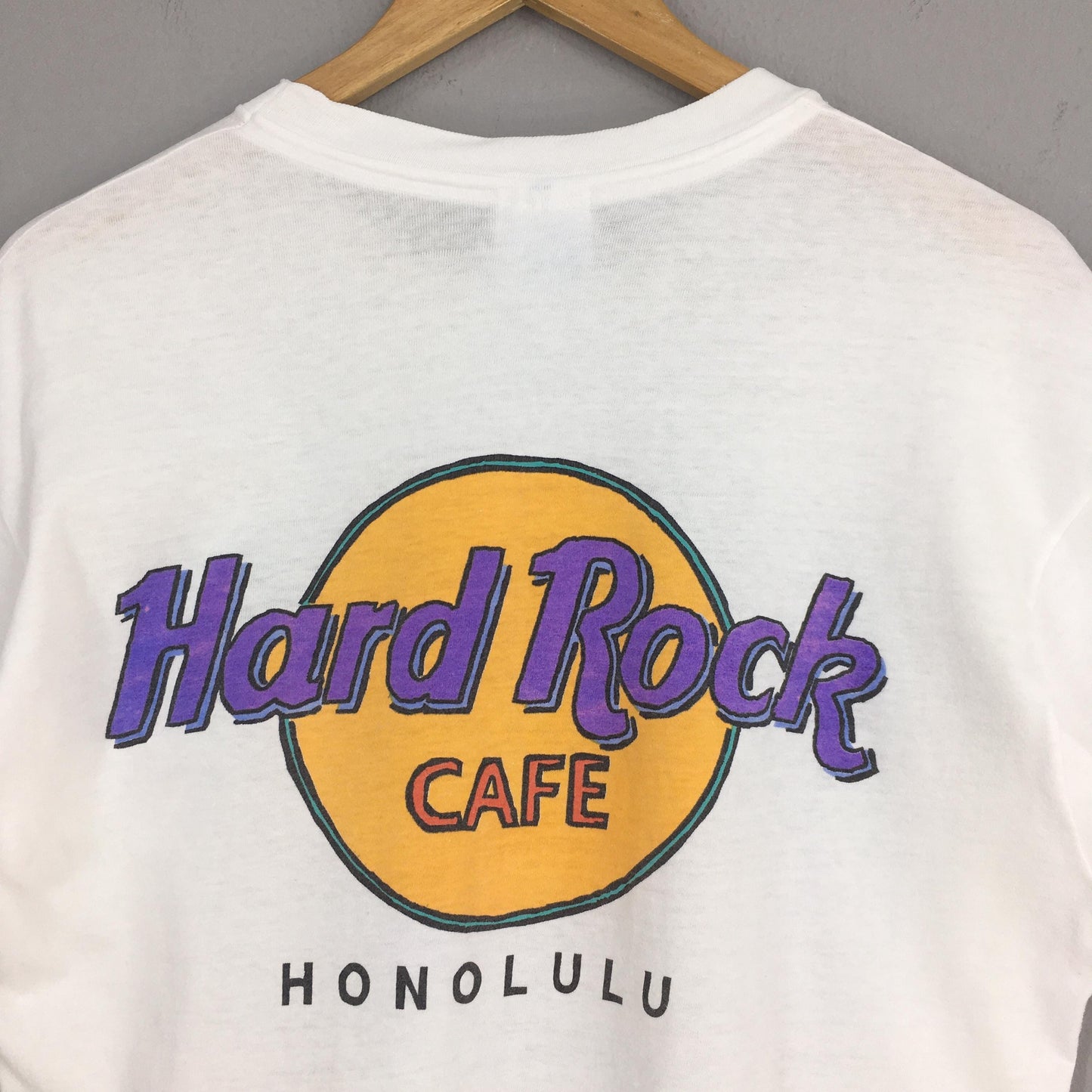 Big Hed Design Hard Rock Cafe Tshirt Medium