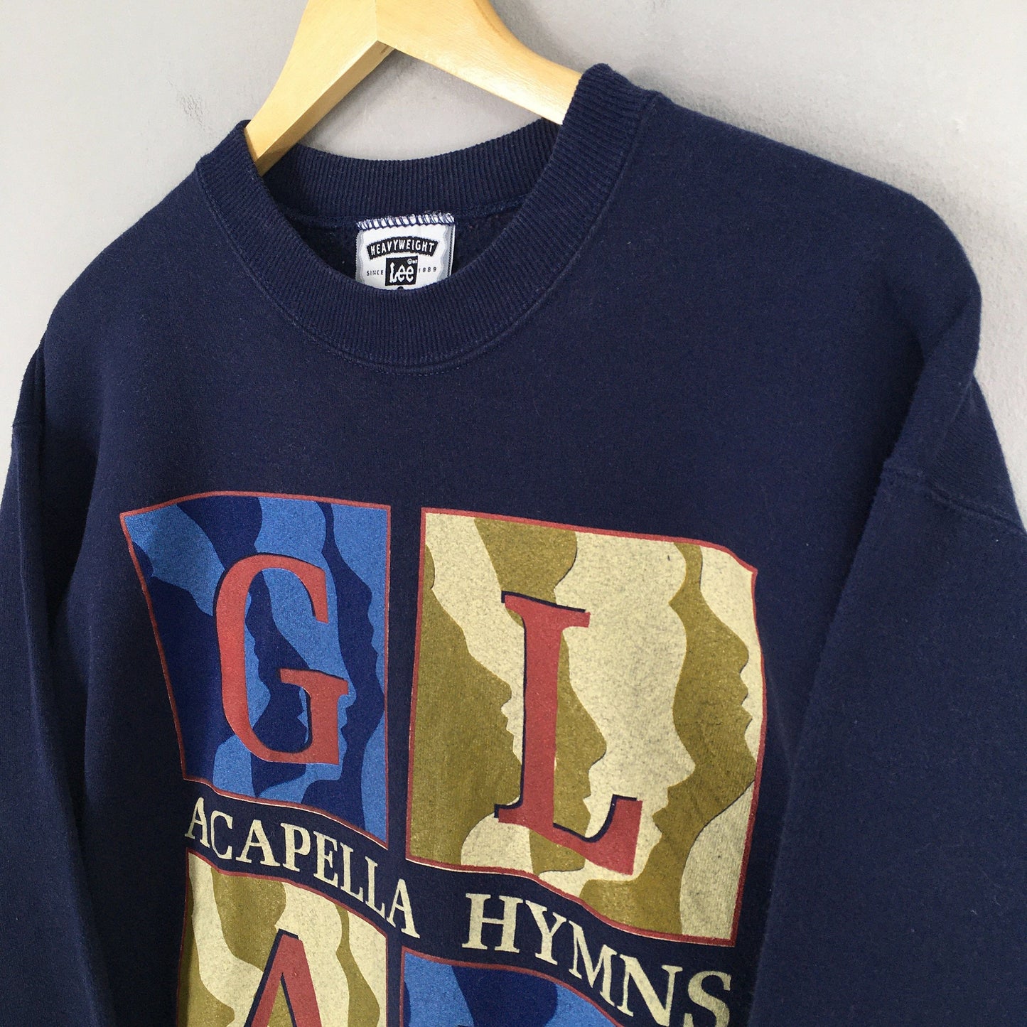 Glad Apacella Hymns Romans Crewneck Sweater Medium