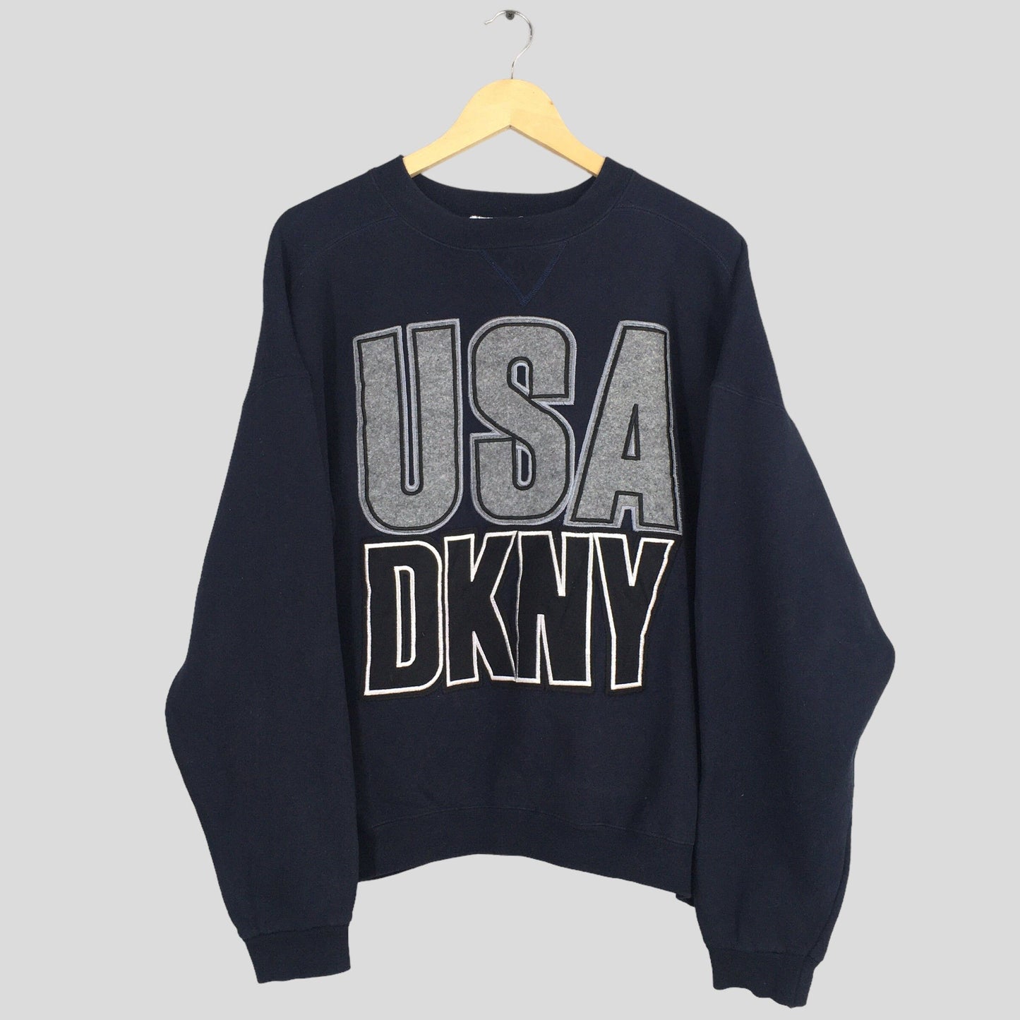 Dkny Usa Jeans Black Sweatshirt Medium