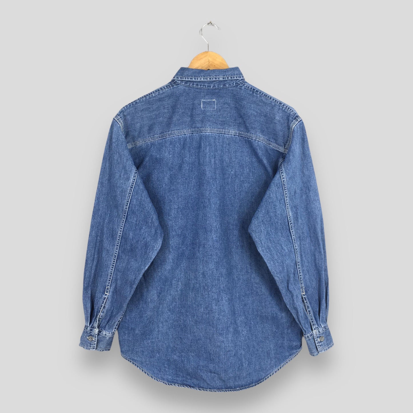 Calvin Klein Jeans Blue Denim Shirt Small