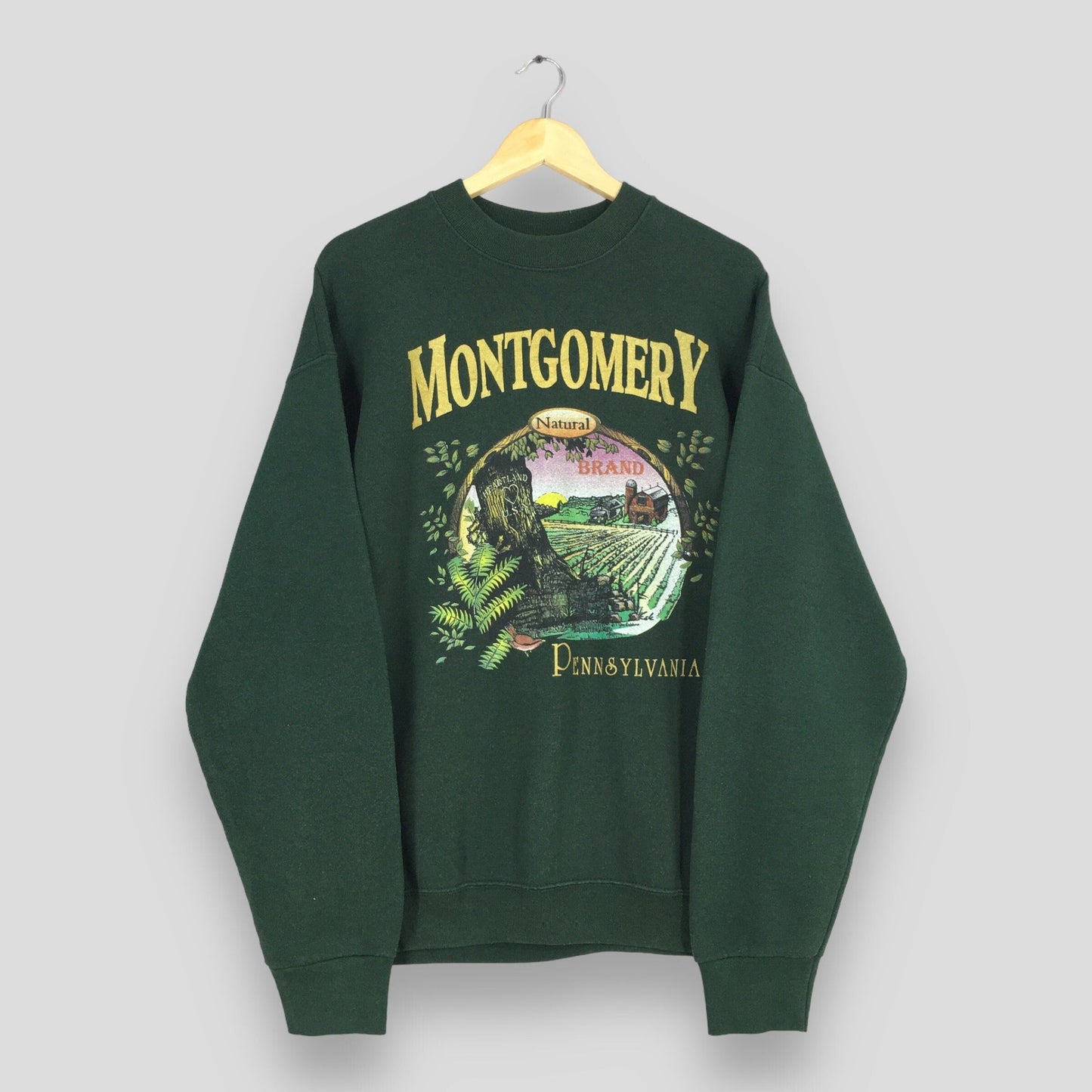 Montgomery Pennsylvania Green Sweatshirt XLarge