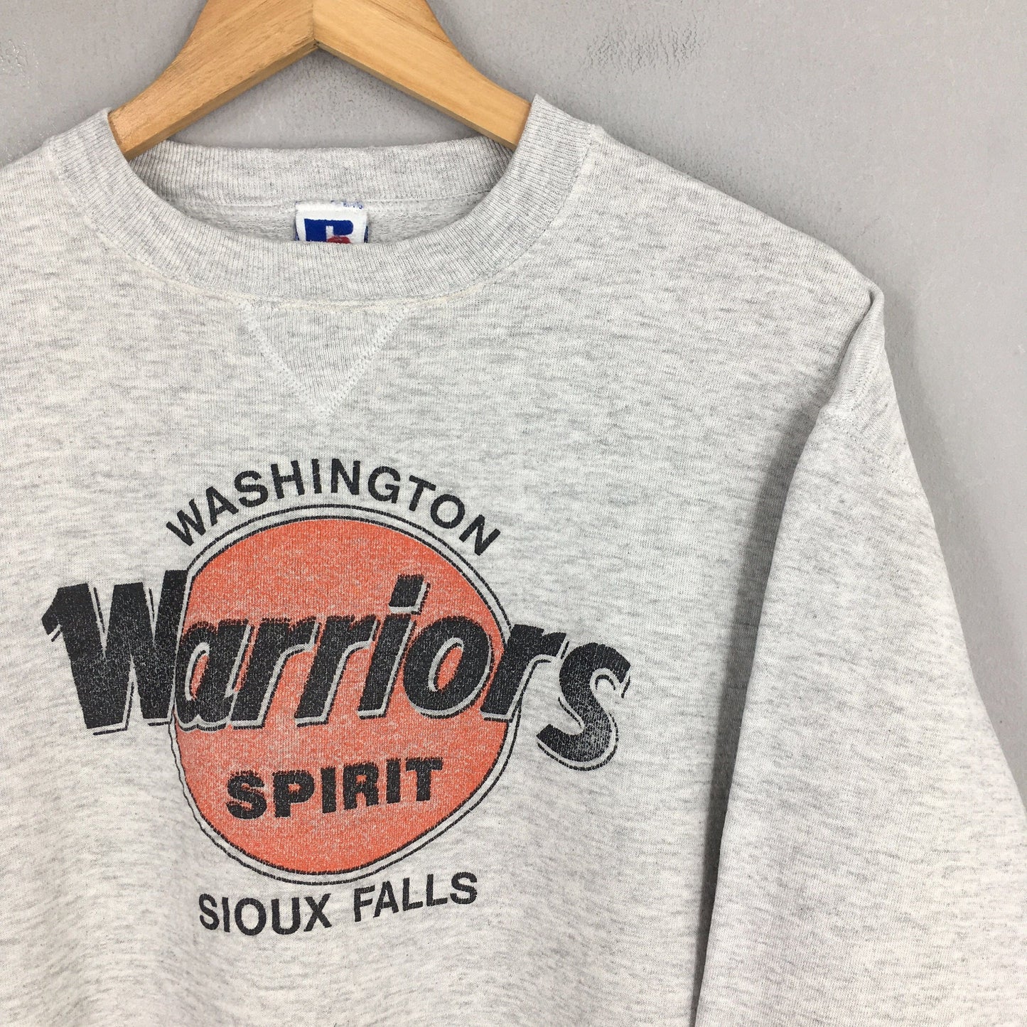 Warriors Spirit Gray Sweatshirts Large