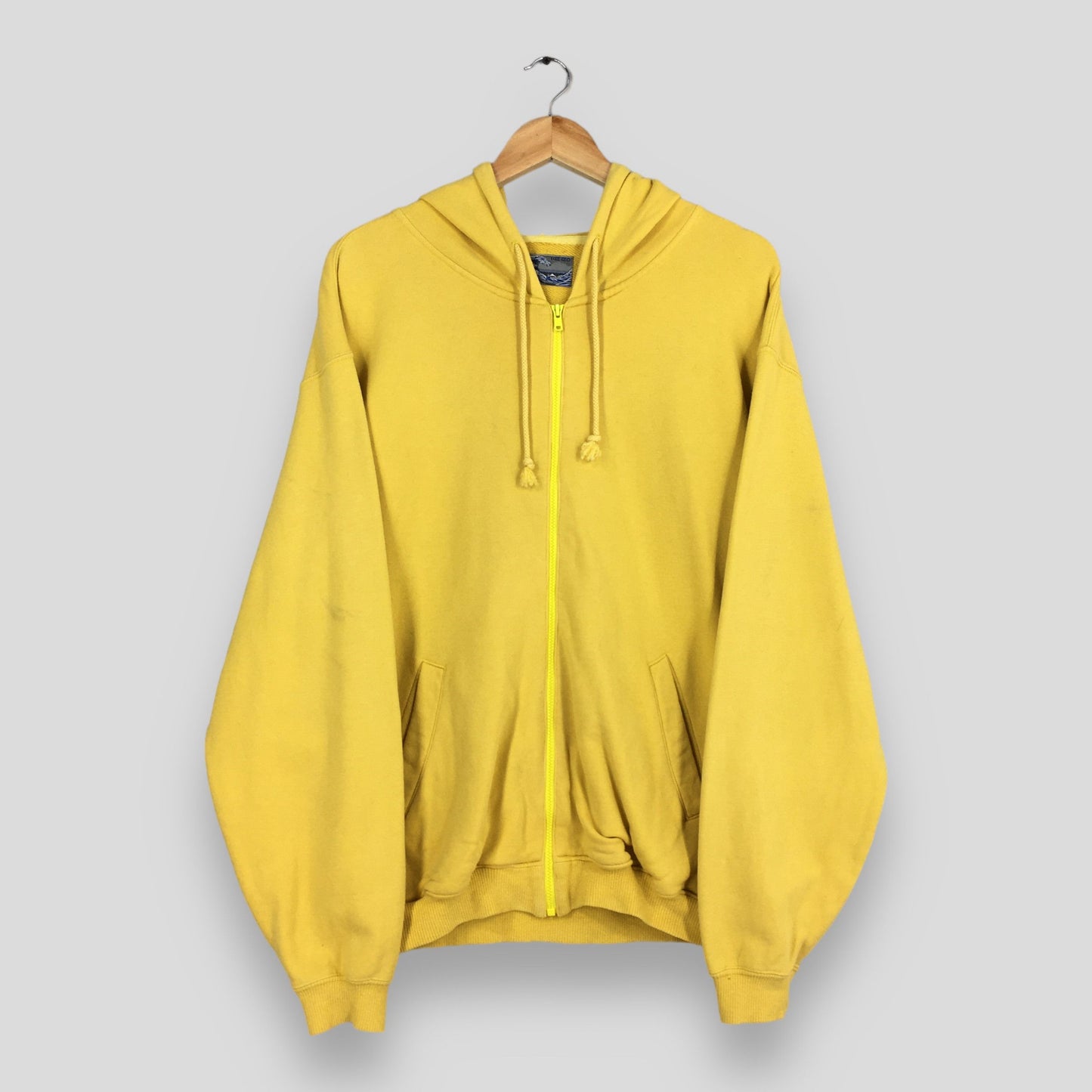 Kenzo Jeans Yellow Hoodie Large