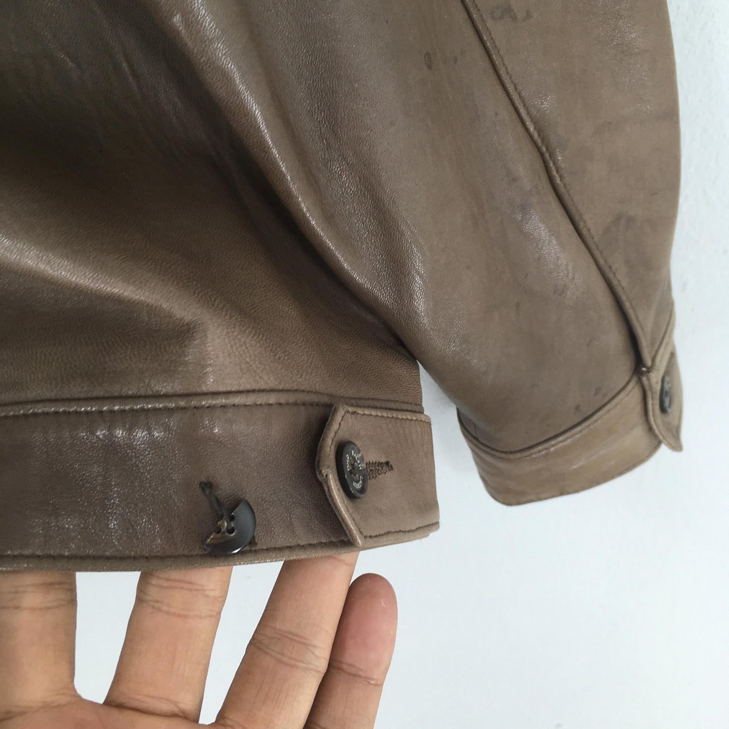 Polo Ralph Lauren Leather Jacket Large