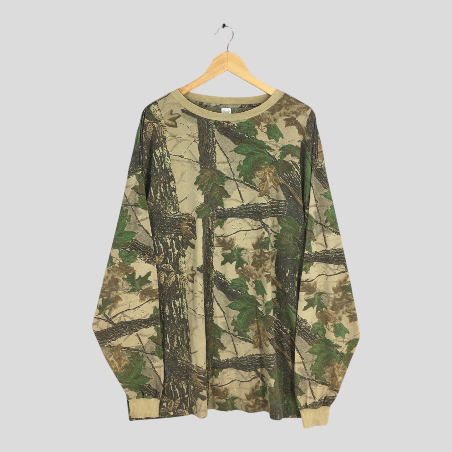 90's Real Tree Camo Longsleeve T shirt 2XLarge