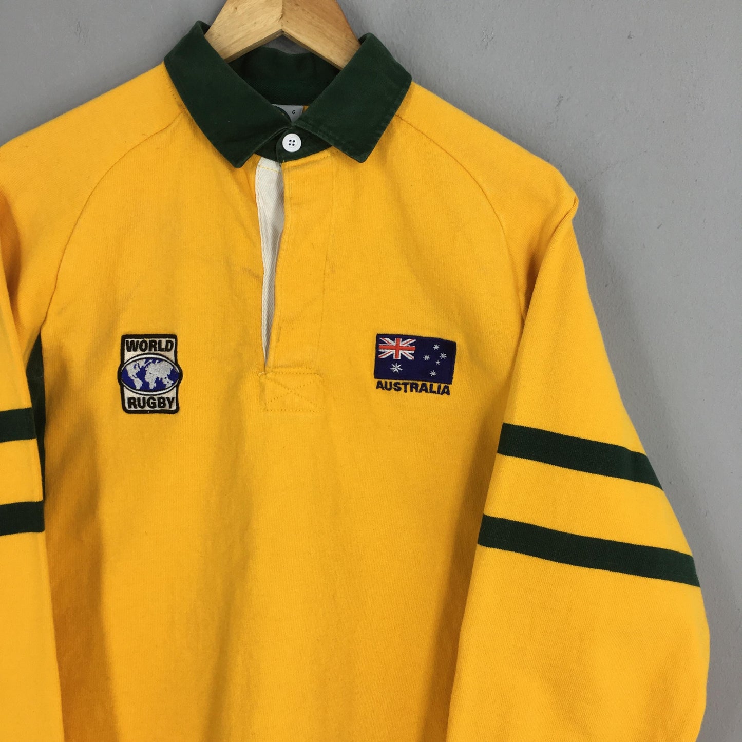 Australian Wallabies World Rugby Polo Shirt Large