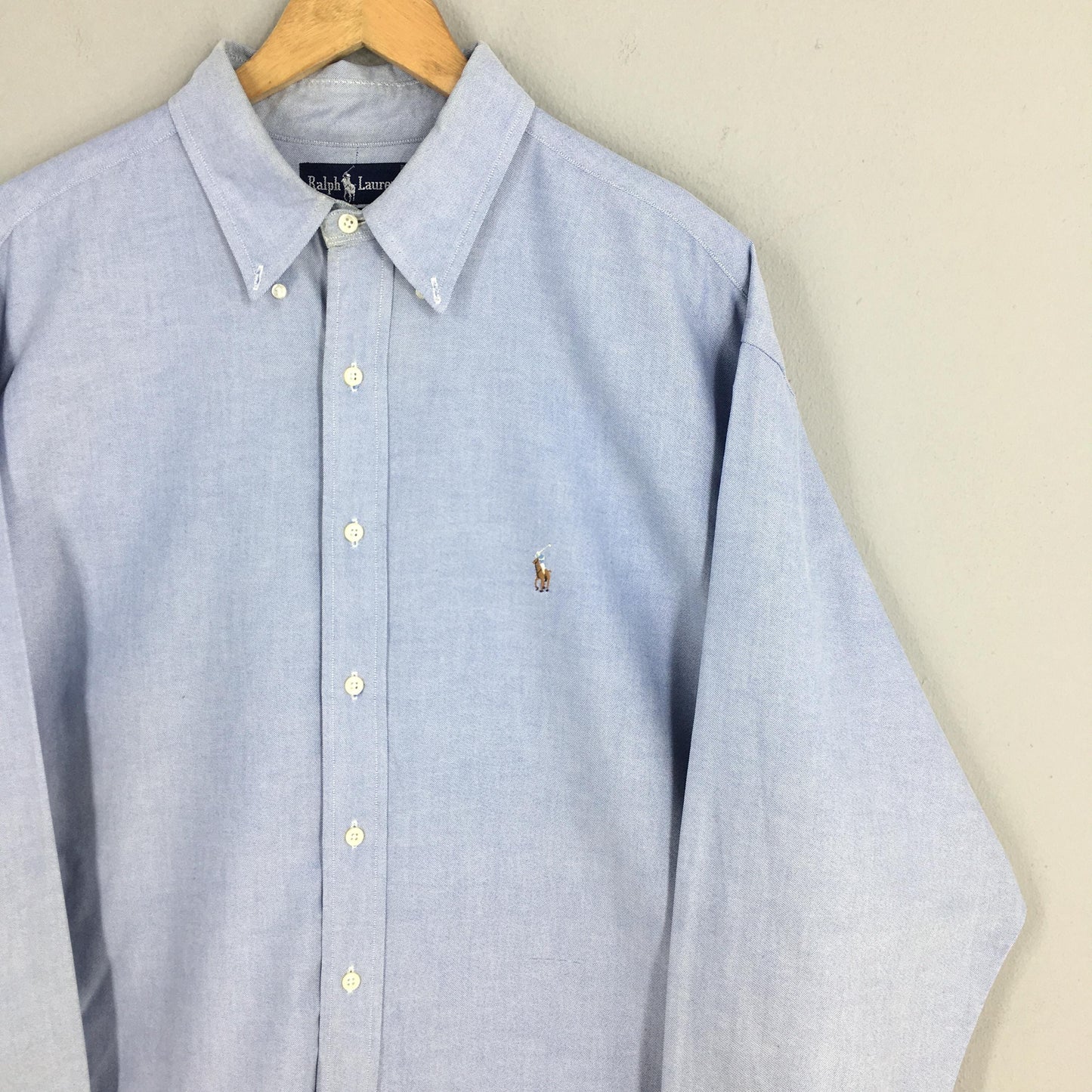 Ralph Lauren Blue Casual Shirt 2XLarge