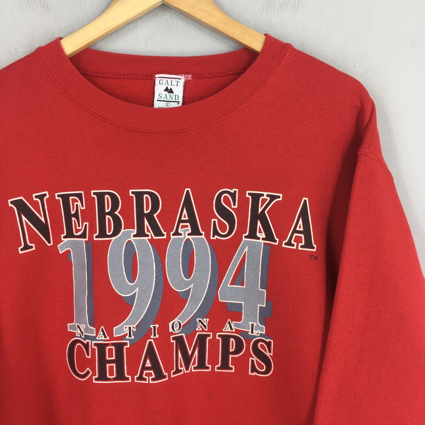 Champs Nebraska Cornhuskers Football Sweatshirts Large