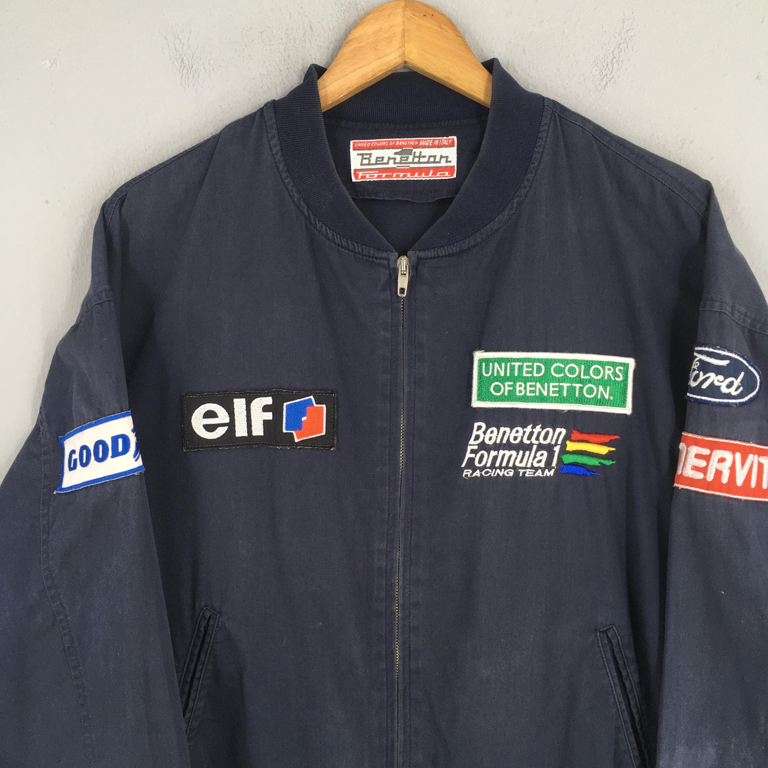 Benetton Mild Seven Formula 1 Embroidered Jacket XLarge – axevin