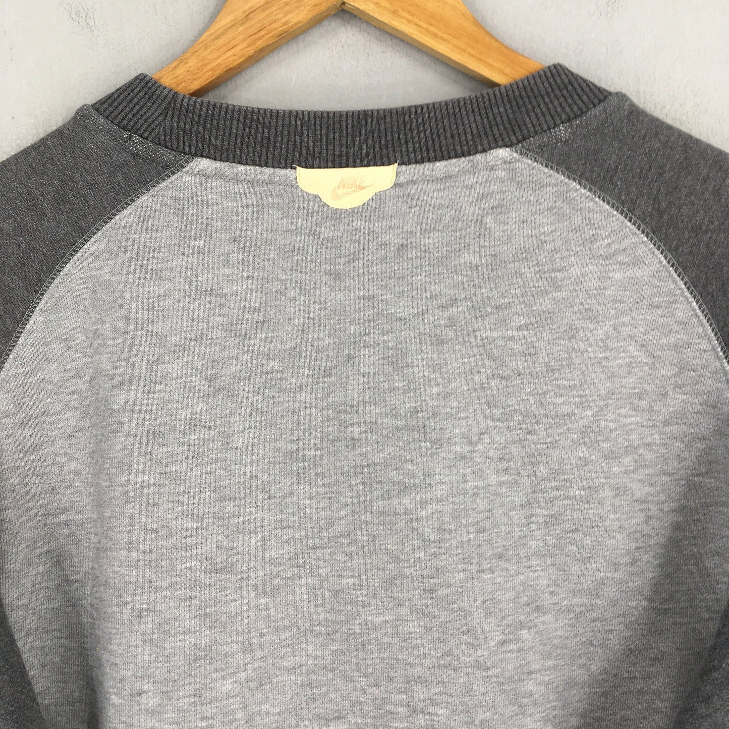 Nike Swoosh Gray Sweatshirt Medium