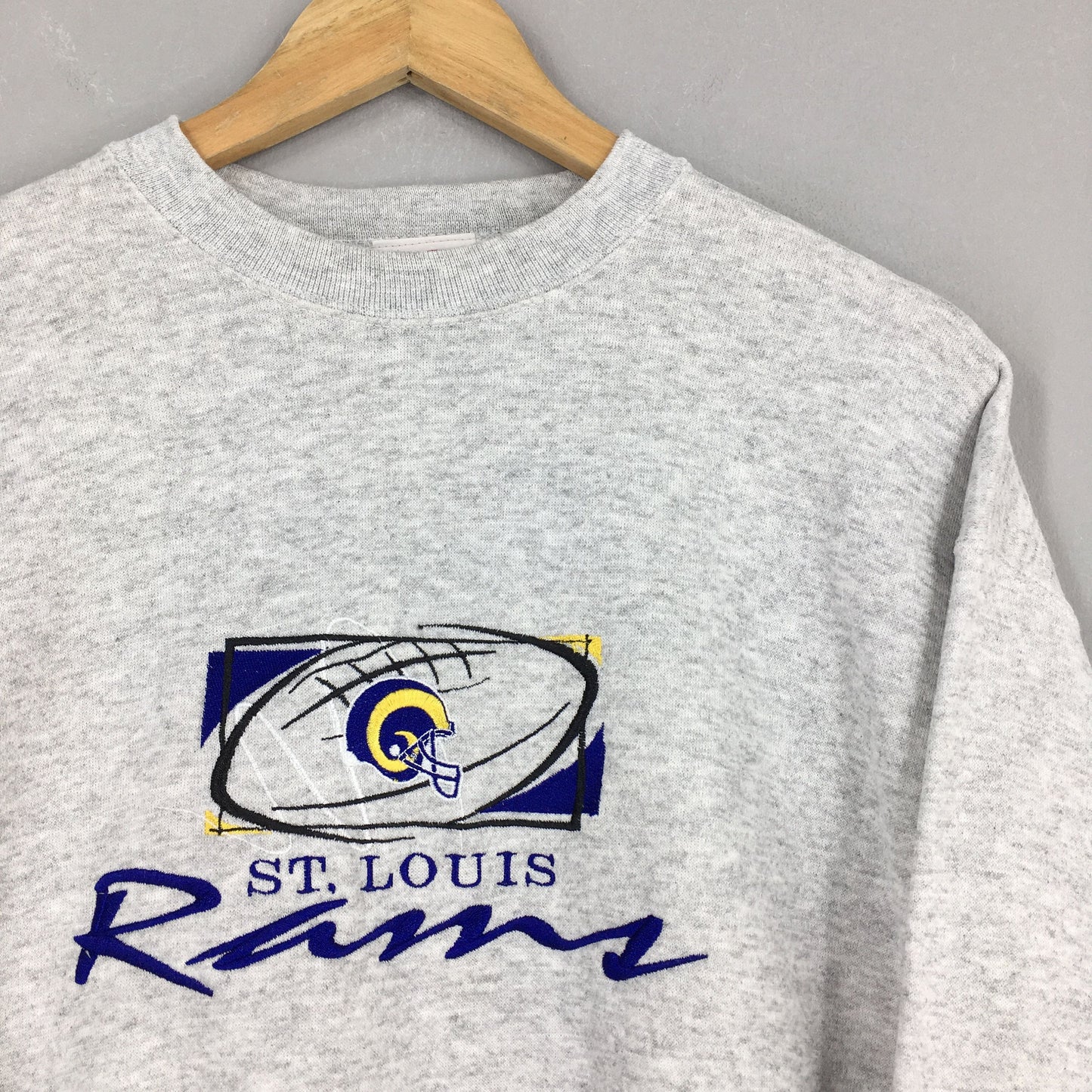 St. Louis Rams Football NFL Sweatshirt Large