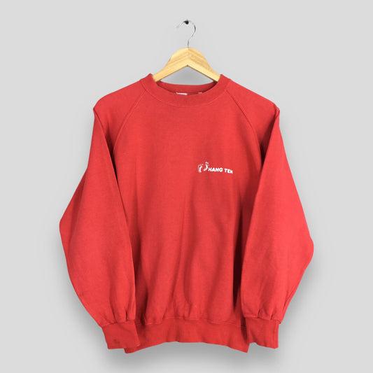 Hang Ten California Red Sweatshirt Large