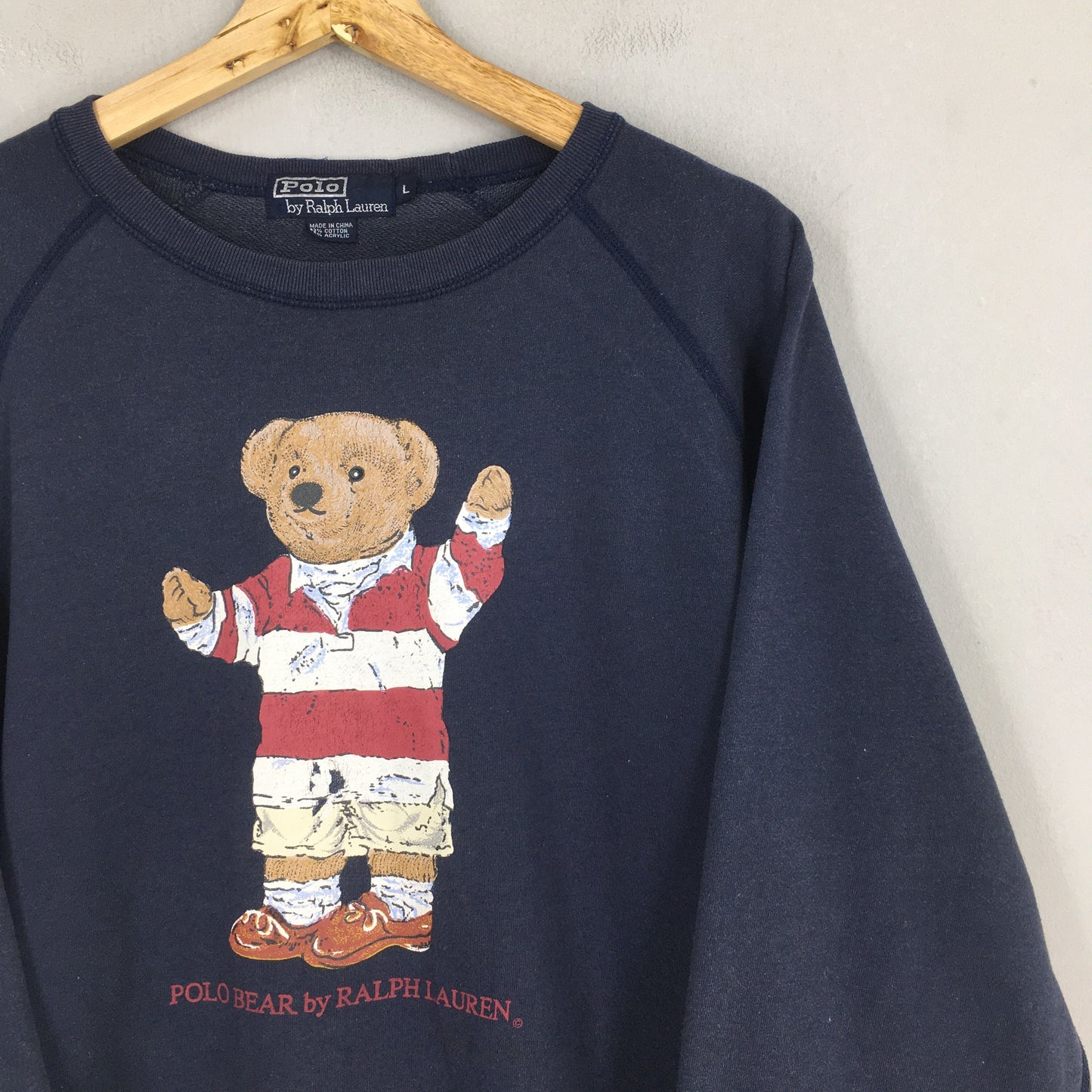 Polo Bear Polo Sport Ralph Lauren Sweatshirt Large