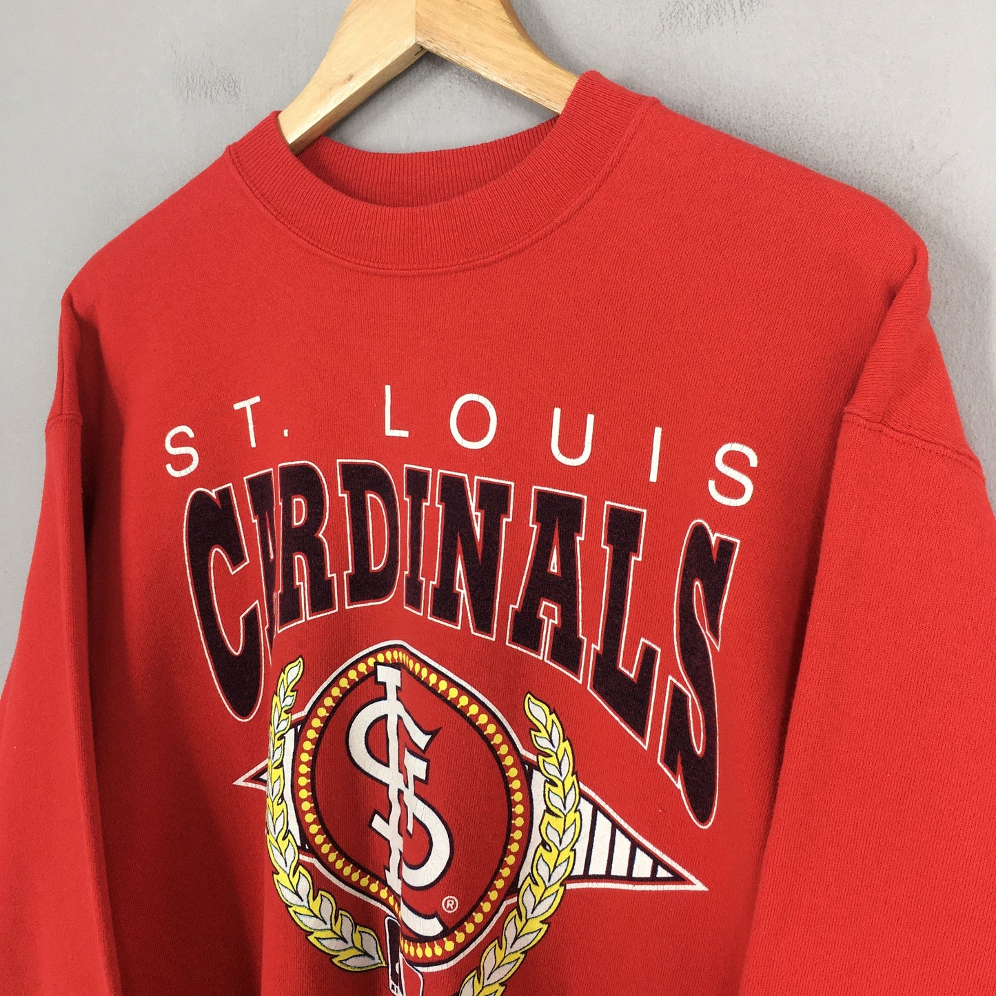 St Louis Cardinals Baseball Sweatshirt Large