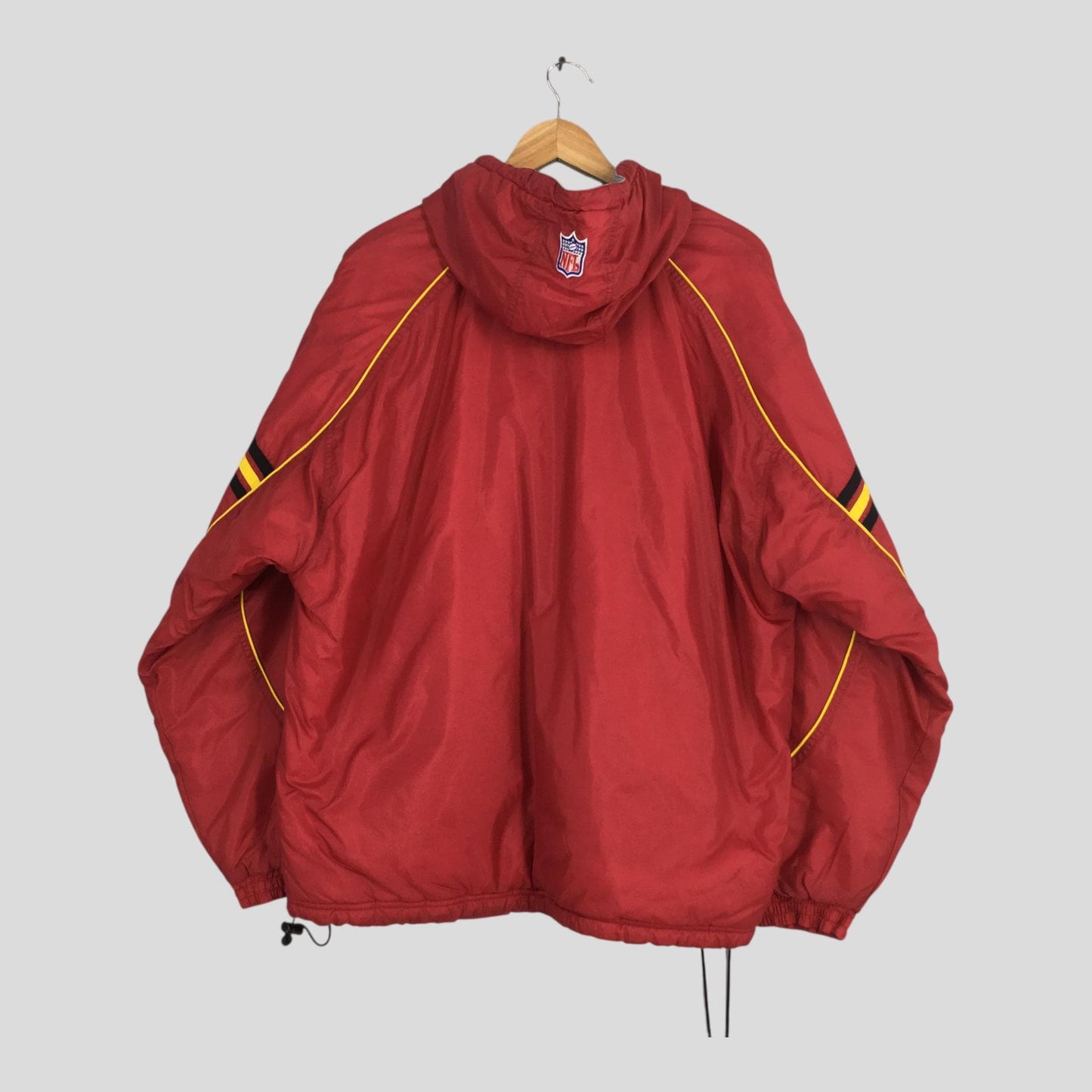 Adidas San Francisco 49ers NFL Hoodie Jacket Large