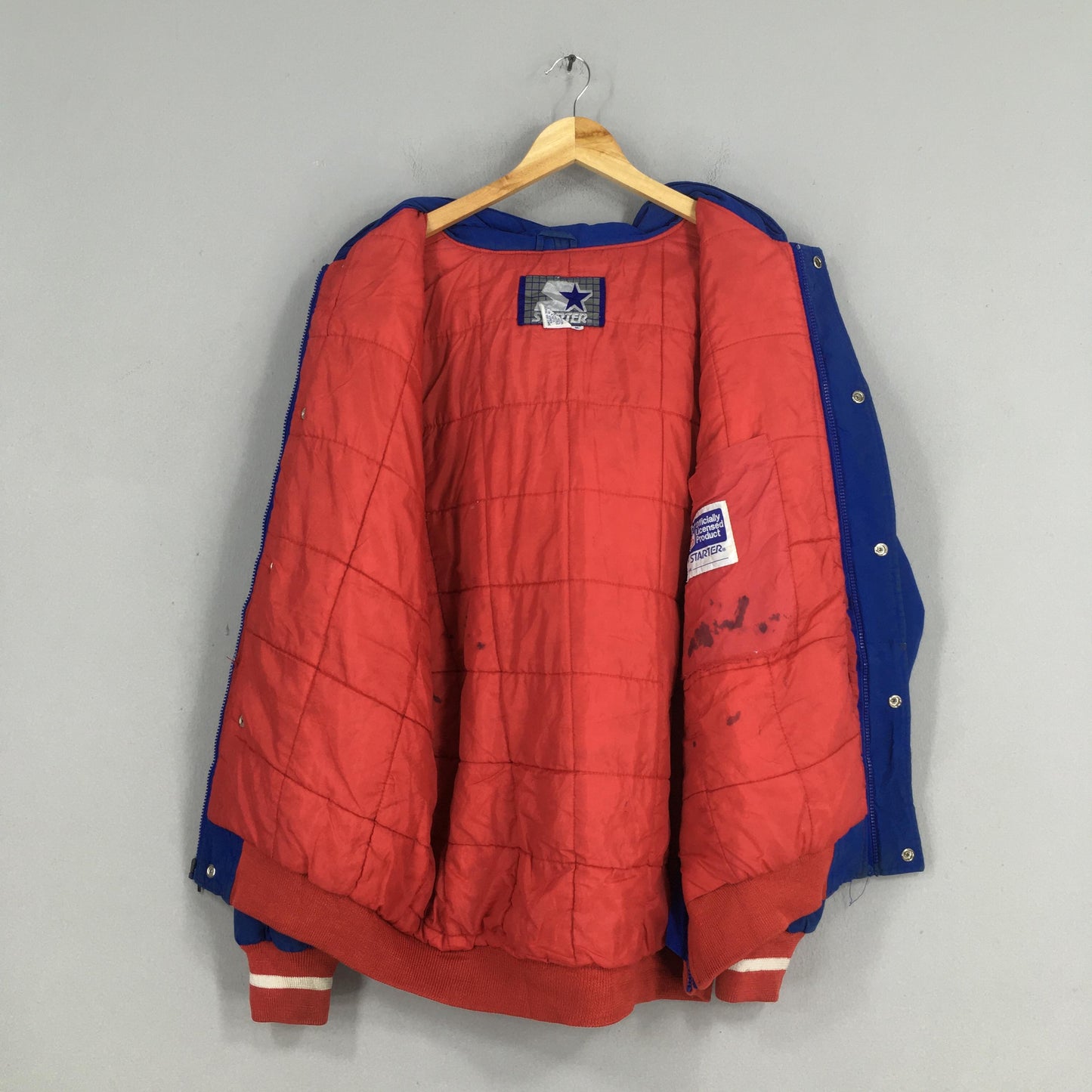 New York Giants NFL Hoodie Jacket Large