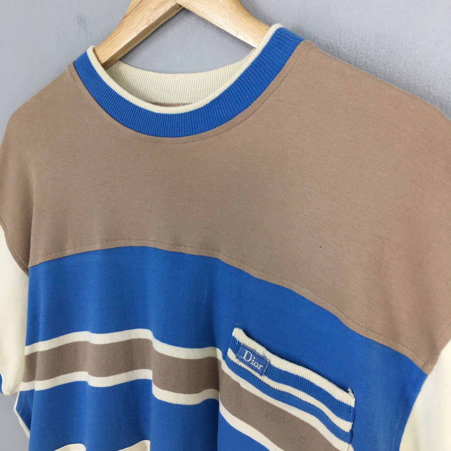 Christian Dior Monsieur Striped Sweatshirt Small