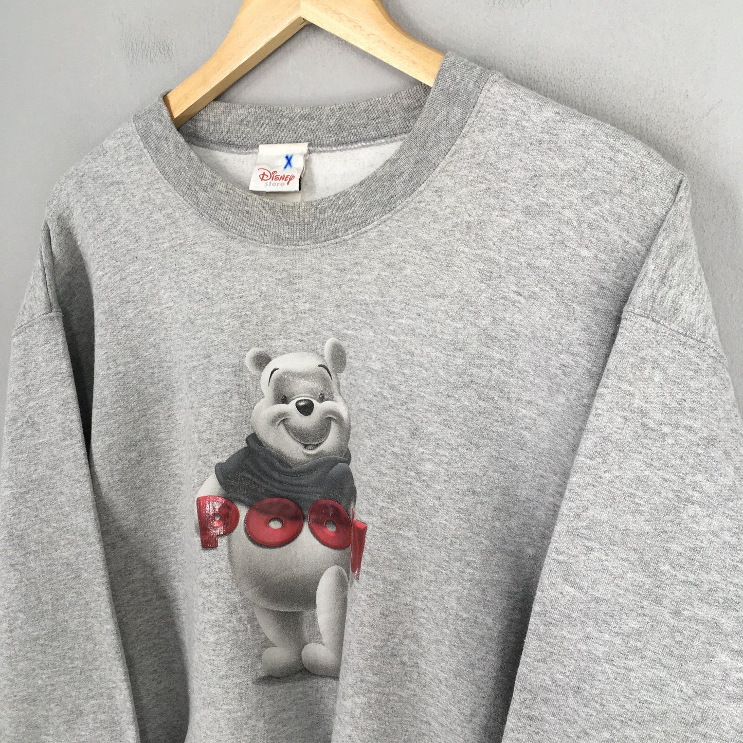 Winnie The Pooh Gray Sweatshirt Medium