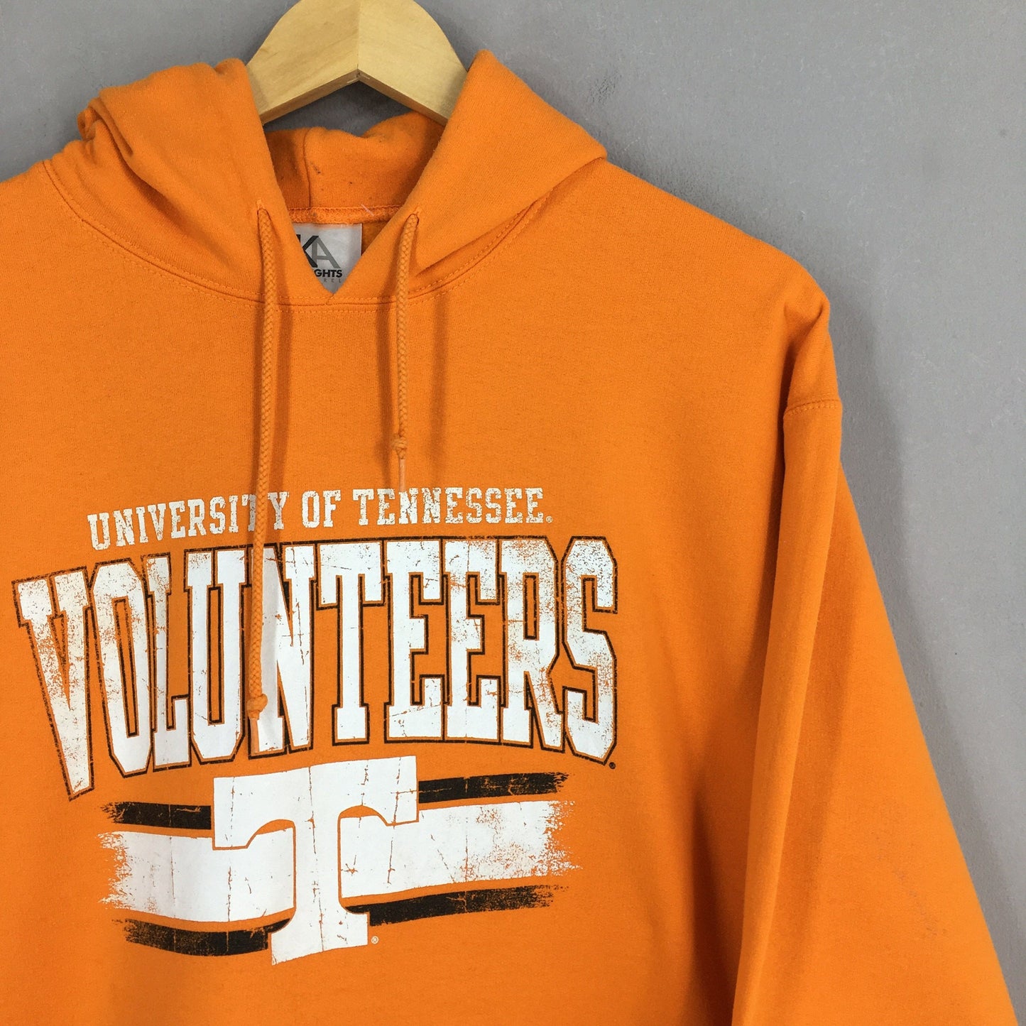 University Of Tennesse Orange Hoodie Sweatshirt Large