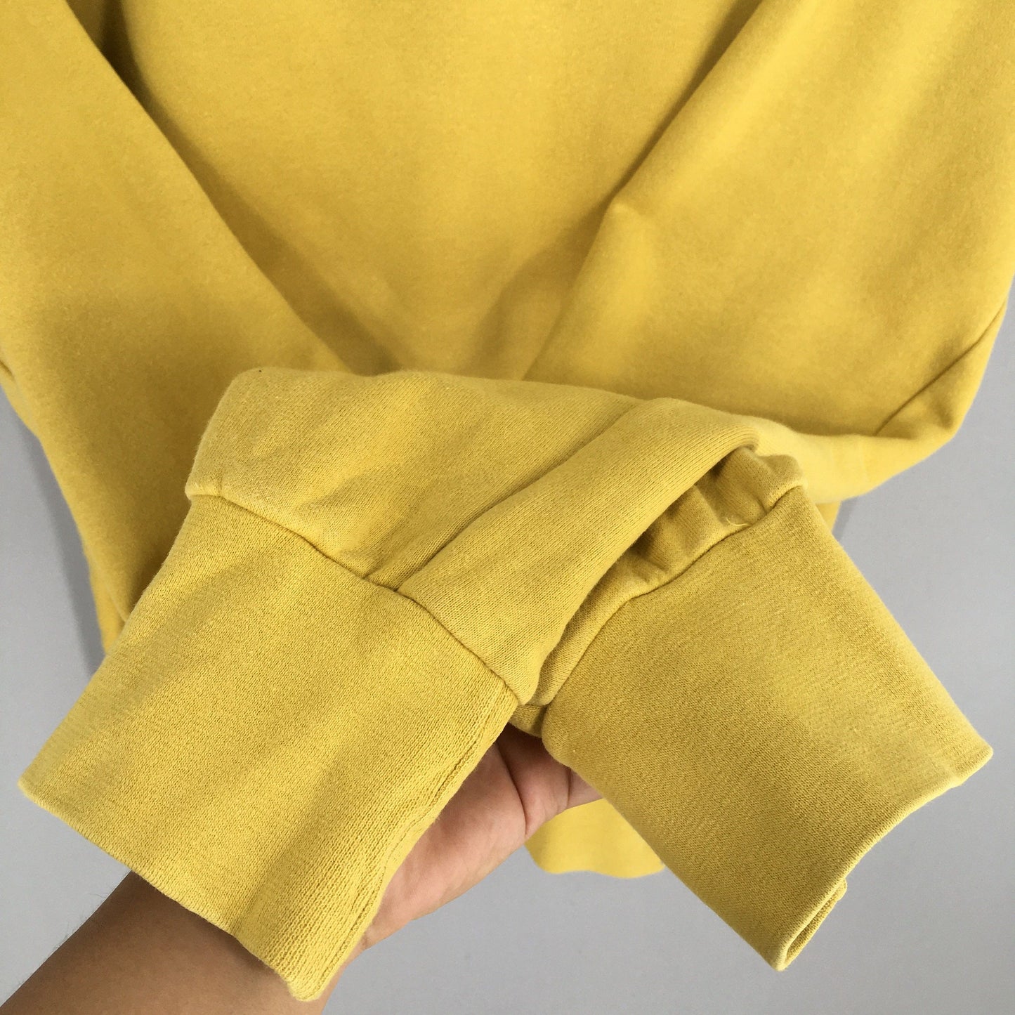 Comme Ca Du Mode Yellow Sweatshirts Medium