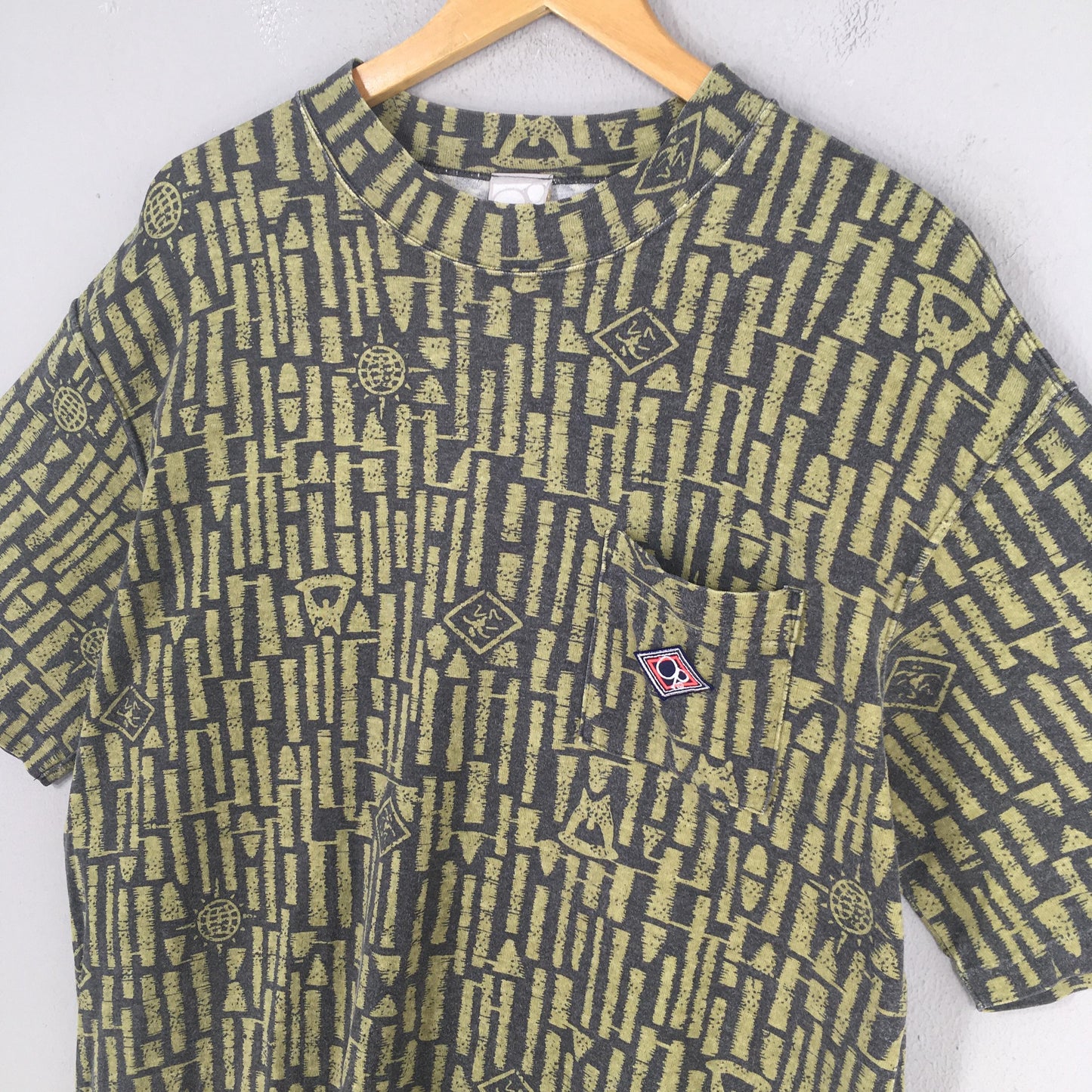 Ocean Pacific Surfer Abstract T shirt Large