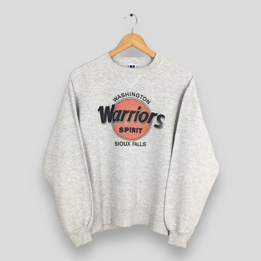 Warriors Spirit Gray Sweatshirts Large