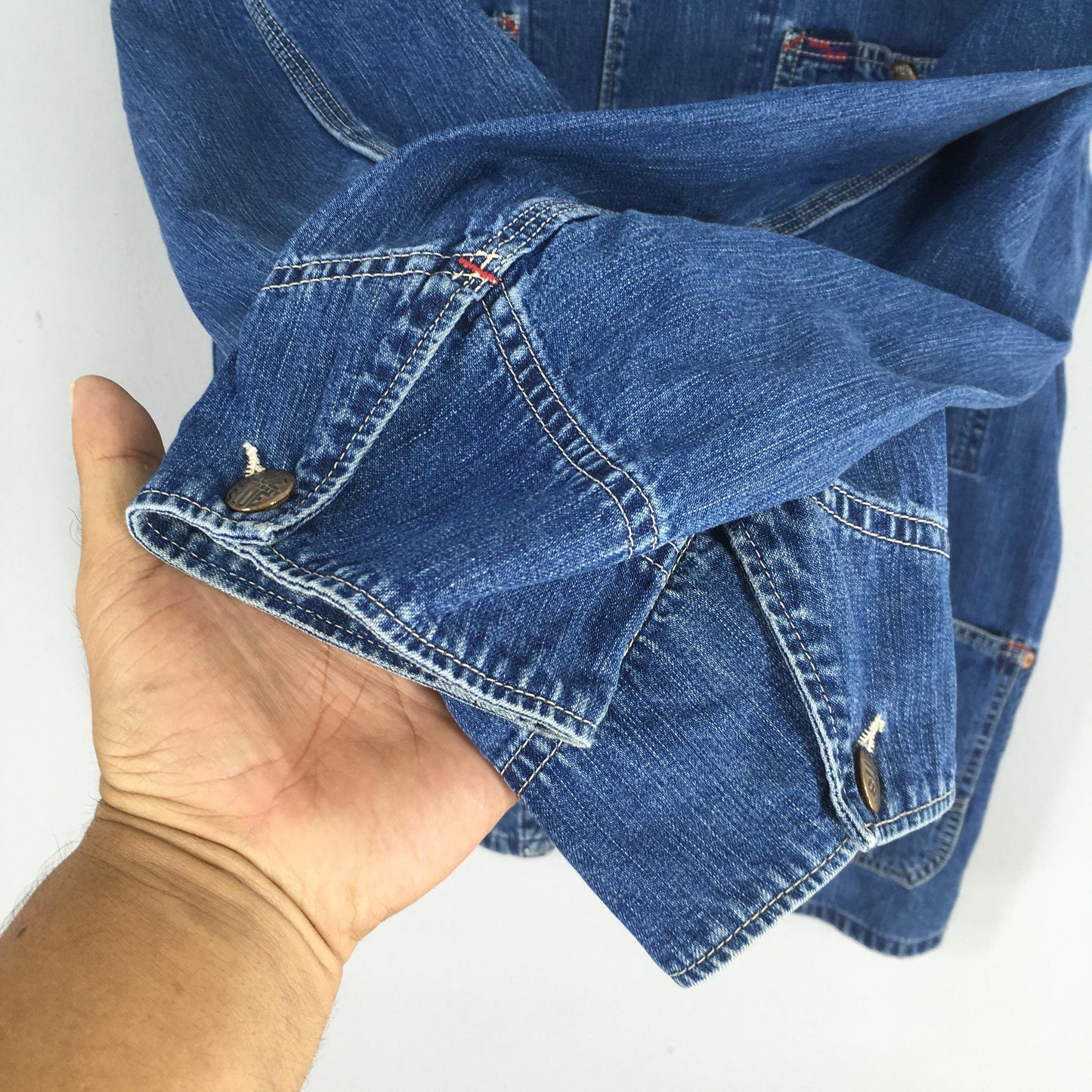 Blue Blue Arigato Japan Denim Jacket Large