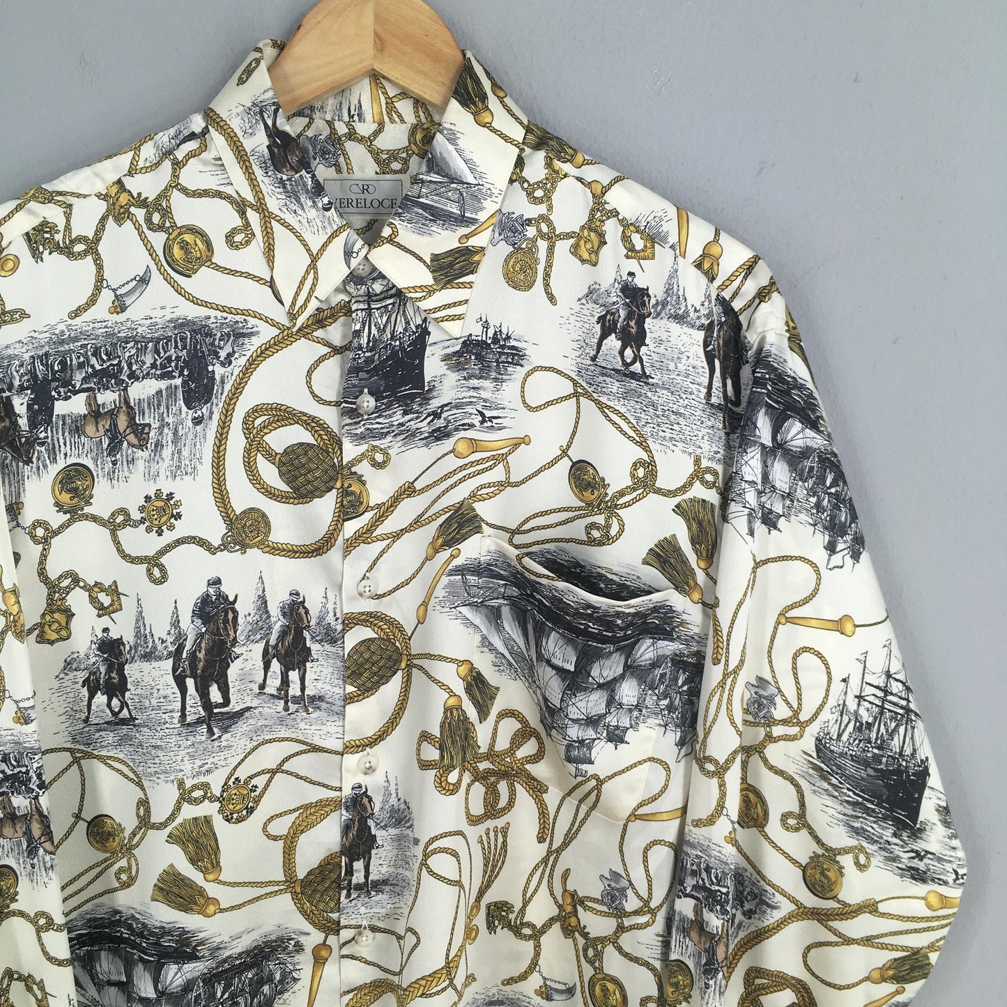 Vereloce Baroque Multicolor Shirt Medium