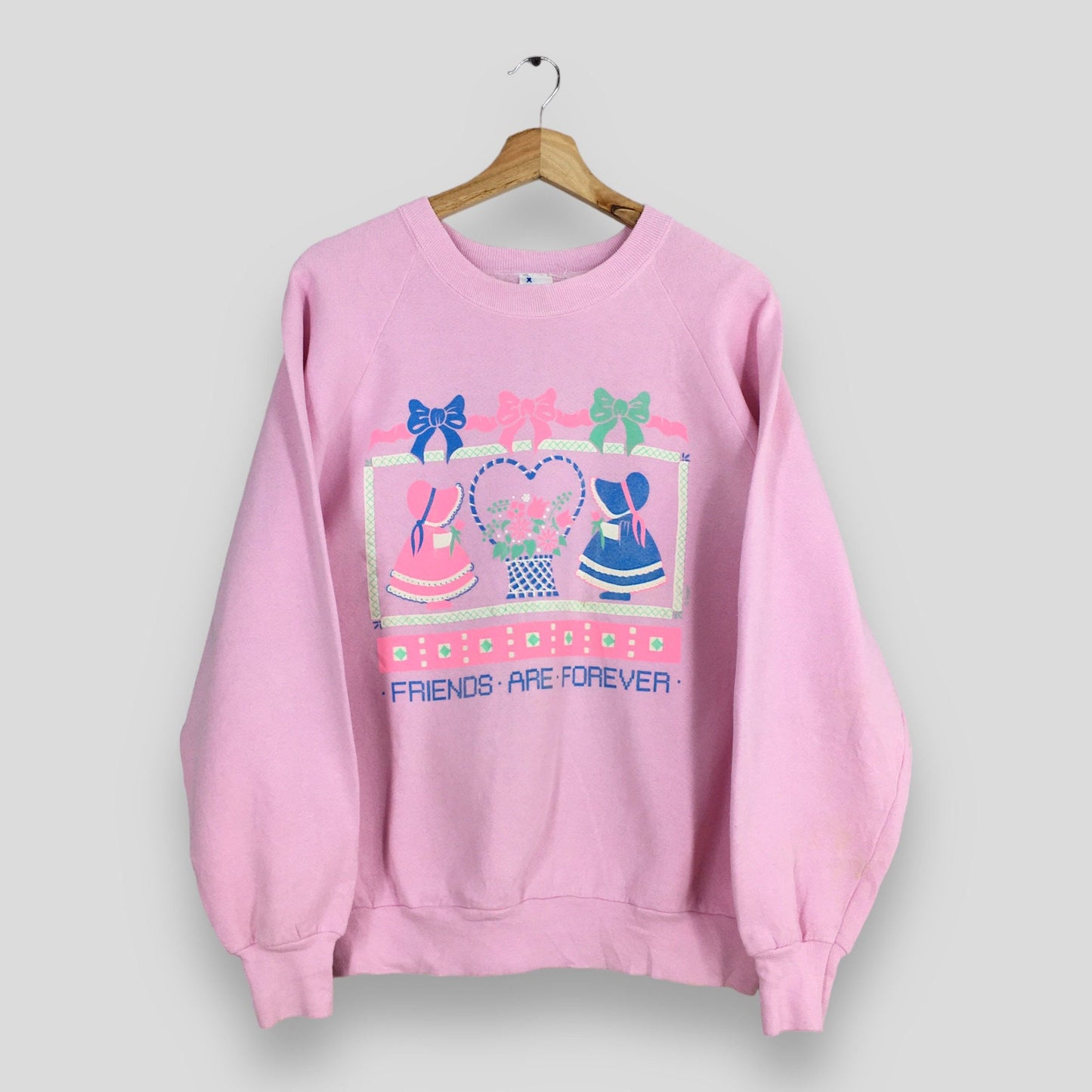 Love Friends Forever Sweatshirt Large