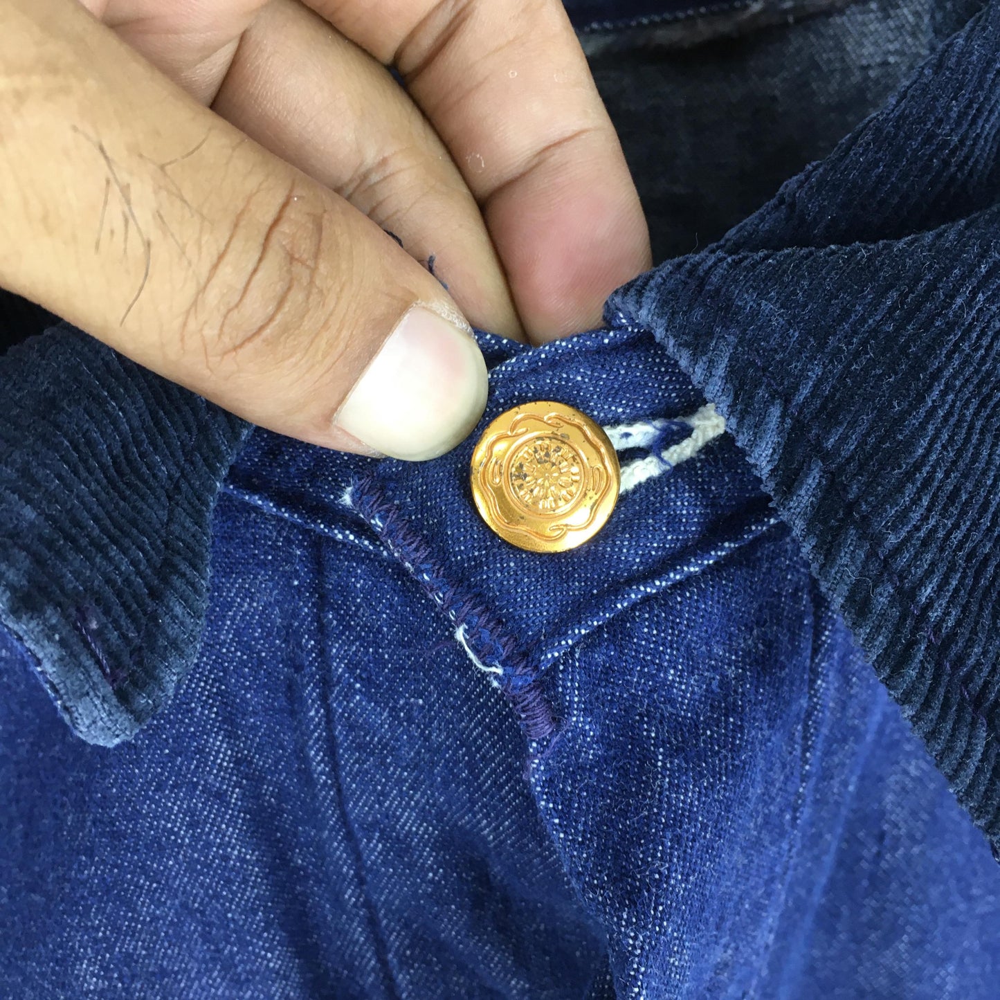 Wrangler Sanforize Blue Chore Denim Jacket XLarge